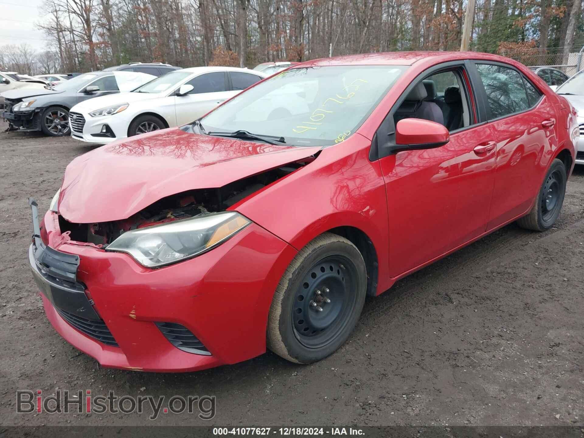 2015 TOYOTA COROLLA - VIN: 2T1BURHEXFC430215 - Фото 2