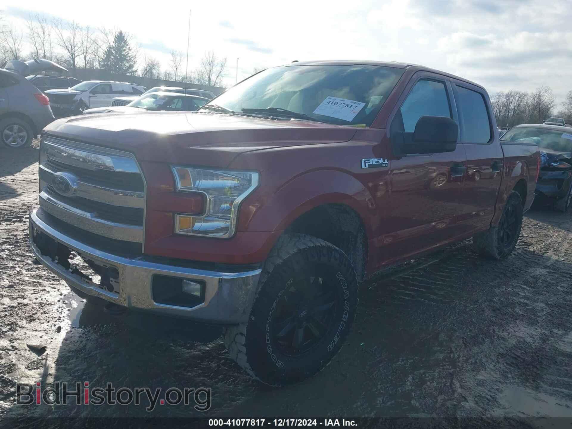 2016 FORD F150 - VIN: 1FTEW1EF0GFB27734 - Фото 2