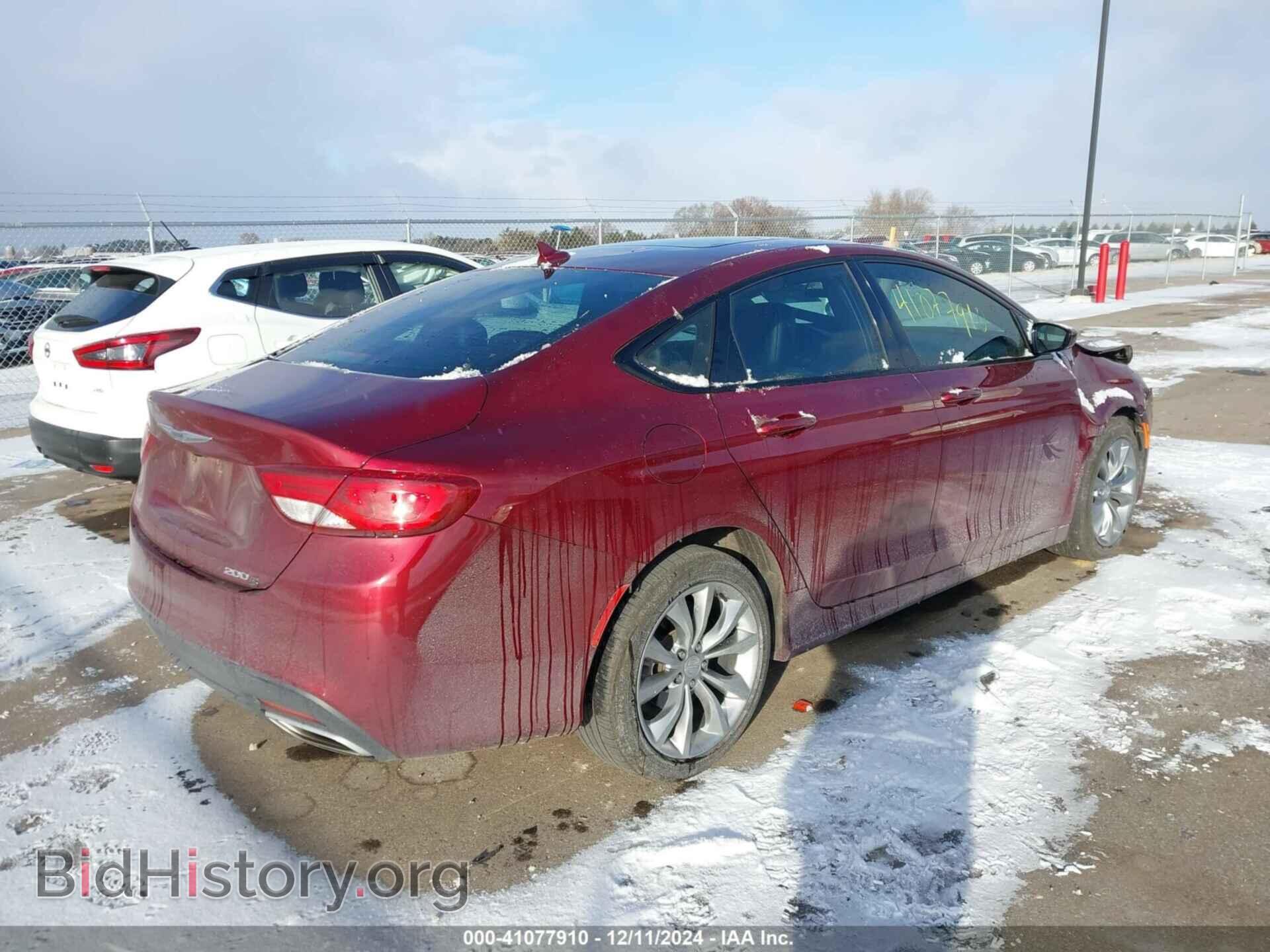 2015 CHRYSLER 200 - VIN: 1C3CCCBG4FN647775 - Photo 4