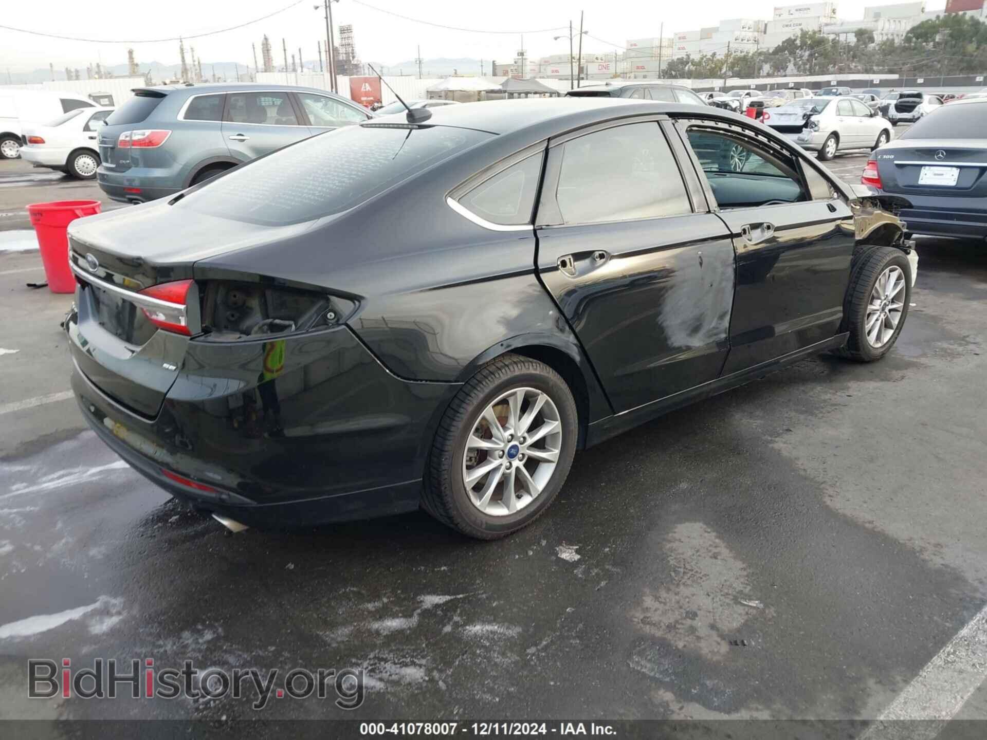 2017 FORD FUSION - VIN: 3FA6P0H78HR201489 - Фото 4
