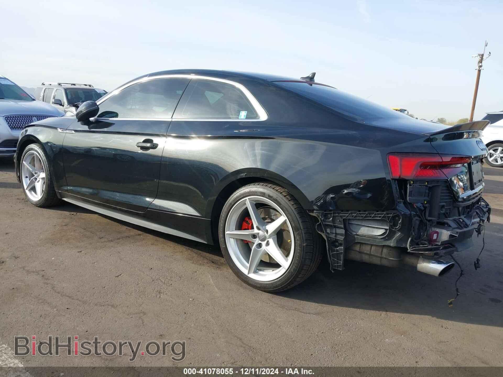 2018 AUDI A5 - VIN: WAUTNAF5XJA033992 - Фото 3