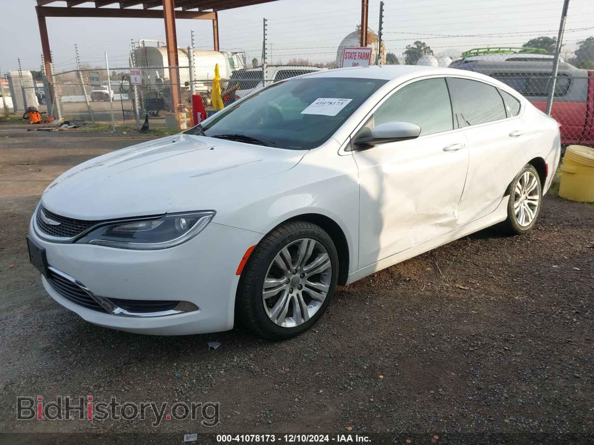 2016 CHRYSLER 200 - VIN: 1C3CCCAGXGN177092 - Фото 2