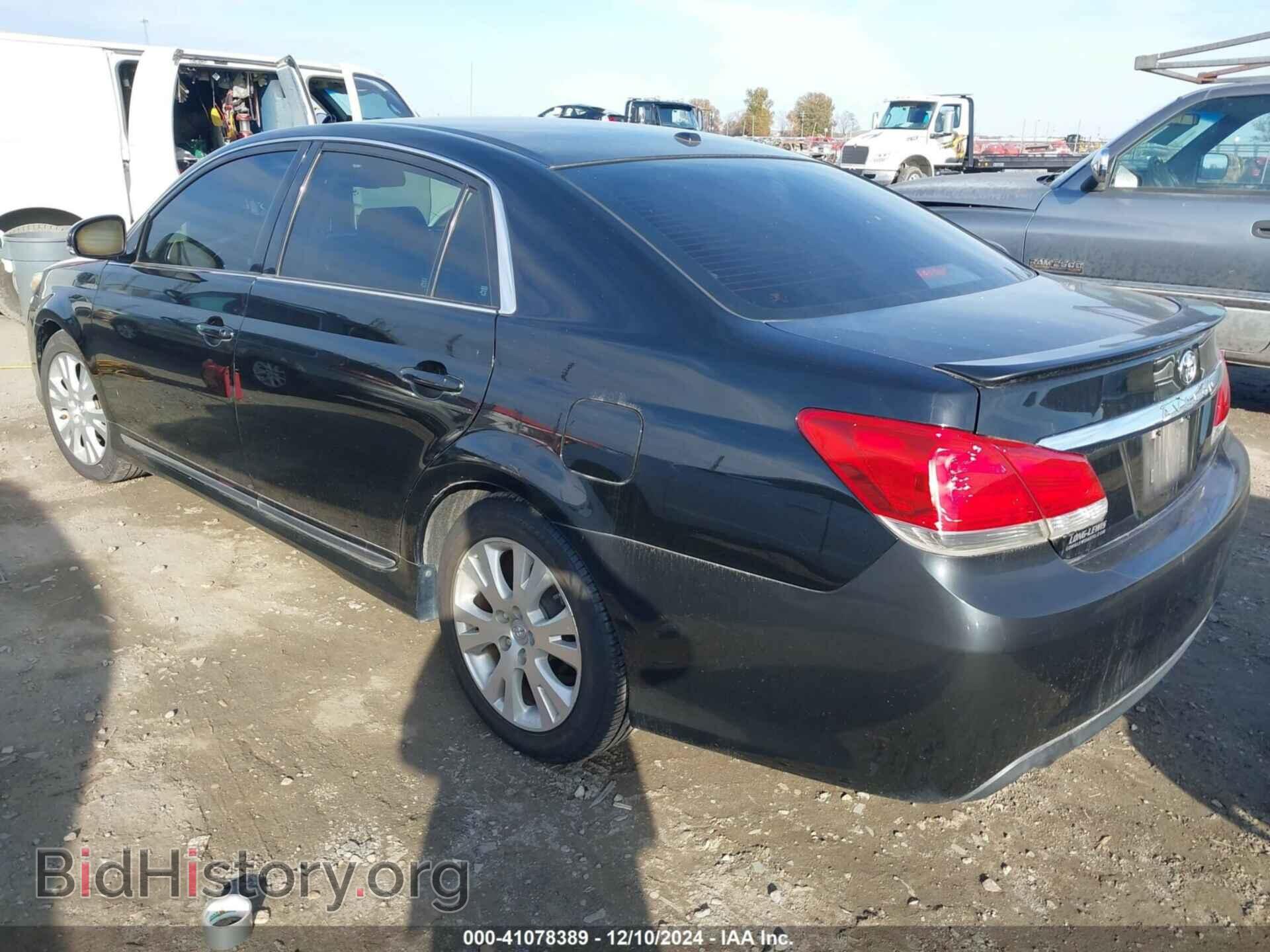 2012 TOYOTA AVALON - VIN: 4T1BK3DB0CU444021 - Фото 3