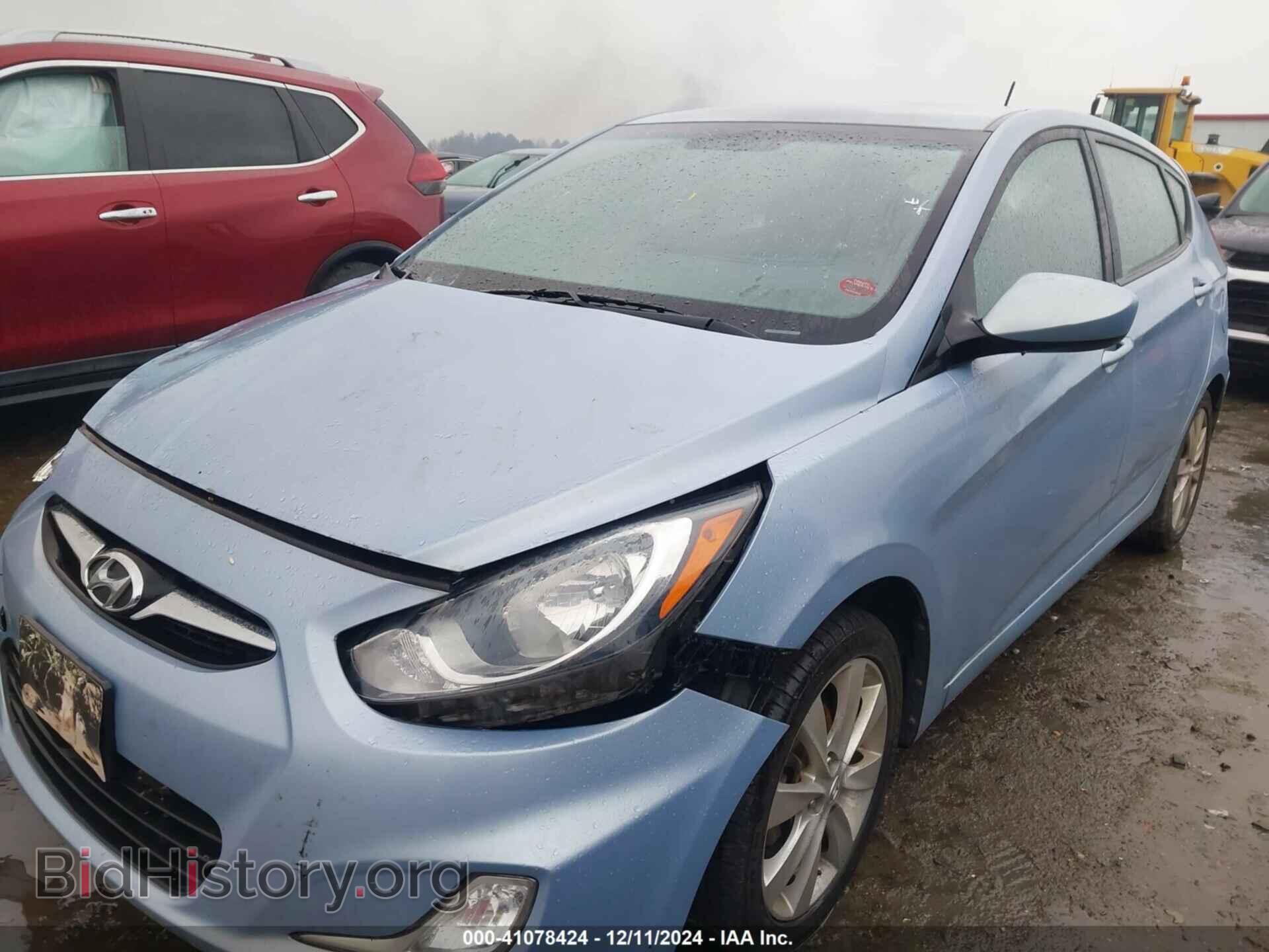 2012 HYUNDAI ACCENT - VIN: KMHCU5AE9CU024377 - Фото 2