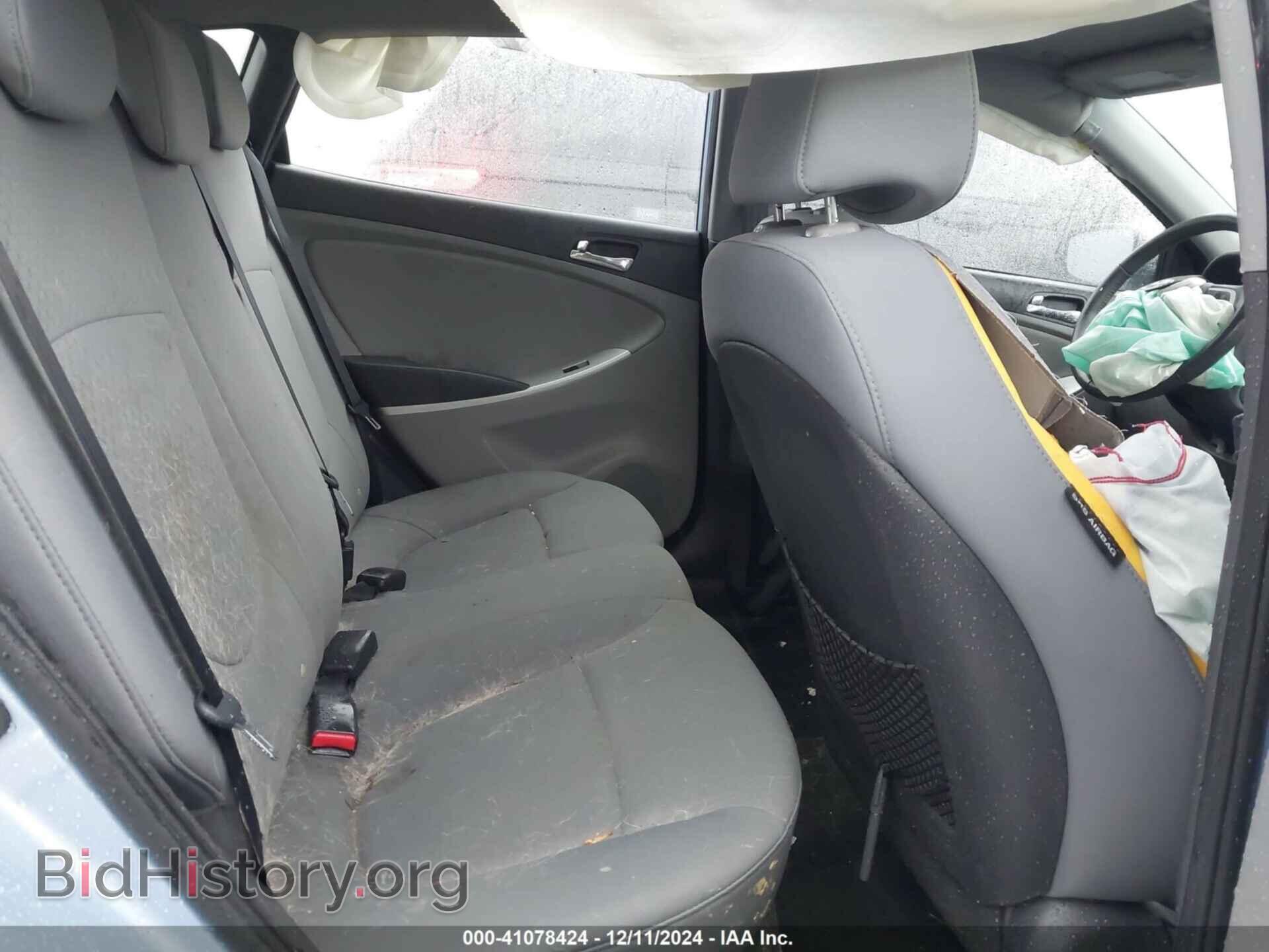 2012 HYUNDAI ACCENT - VIN: KMHCU5AE9CU024377 - Фото 8