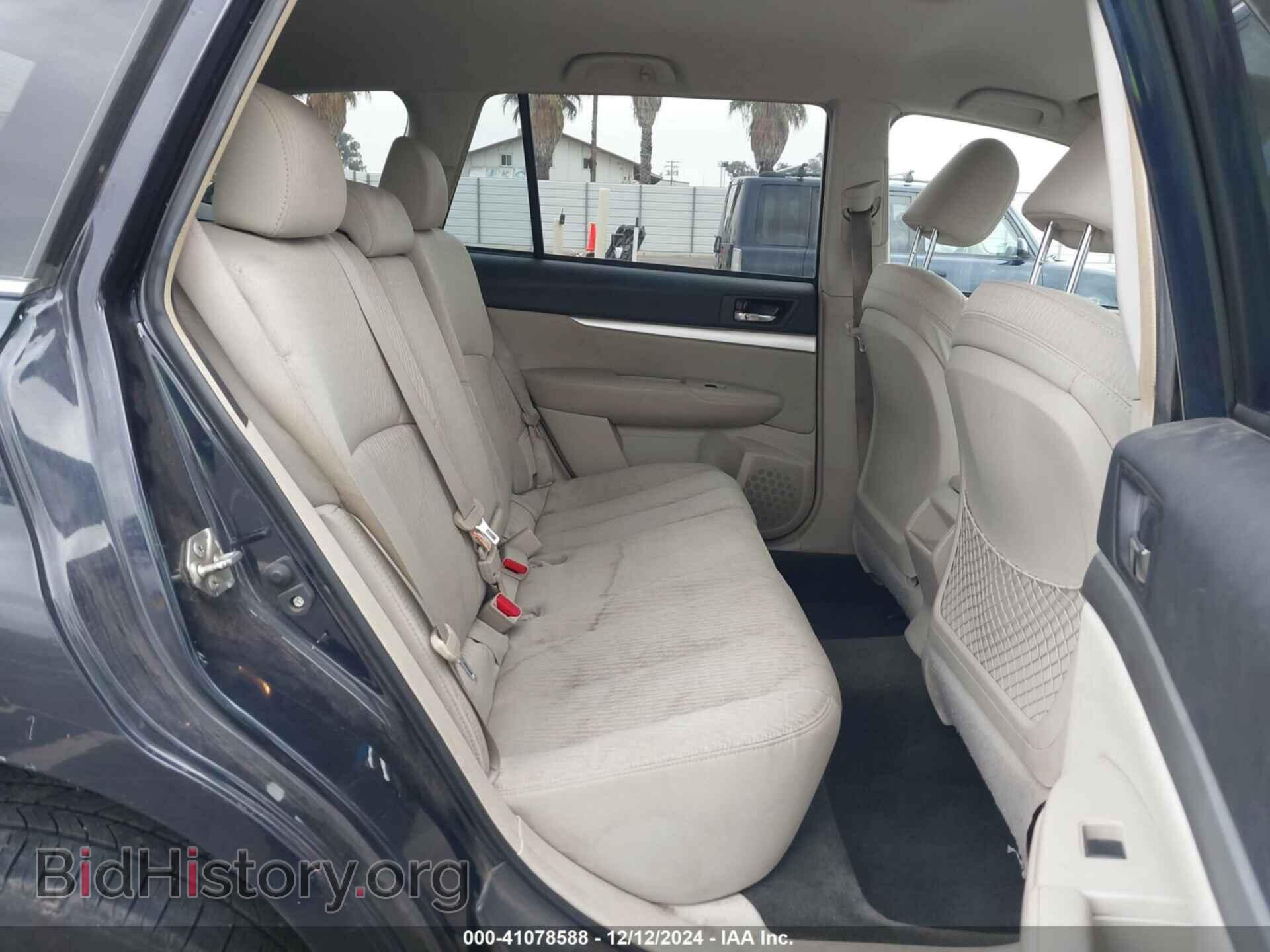 2012 SUBARU OUTBACK - VIN: 4S4BRBCC5C3231040 - Фото 8
