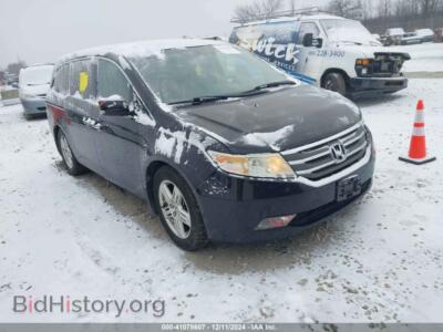 2012 Honda ODYSSEY Touring/Touring Elite, черный — VIN 5FNRL5H94CB110943, IAAI