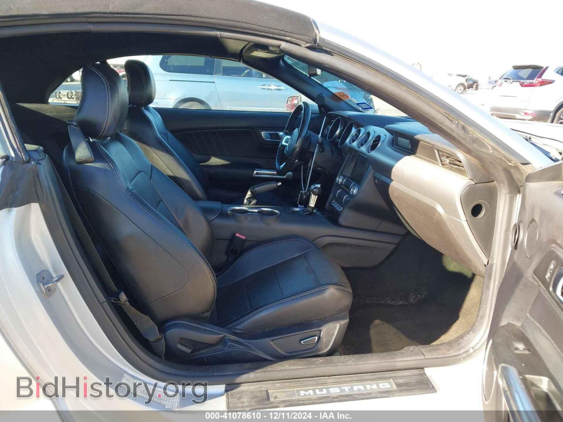 2018 FORD MUSTANG - VIN: 1FATP8UH1J5110167 - Фото 5