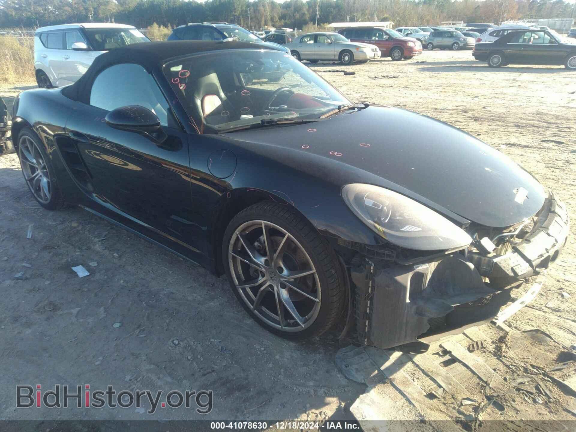 Photo WP0CA2A83HS221358 - PORSCHE 718 BOXSTER 2017