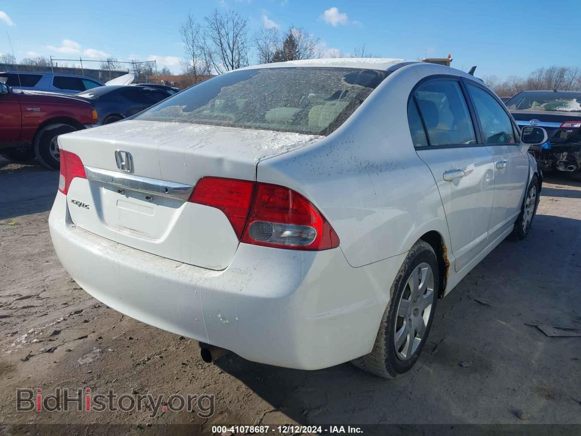 2009 HONDA CIVIC - VIN: 19XFA16549E045883 - Фото 4