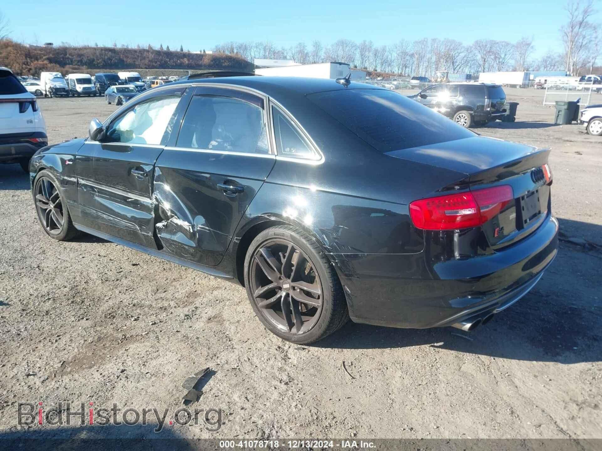 2014 AUDI S4 - VIN: WAUDGAFL2EA144930 - Фото 3