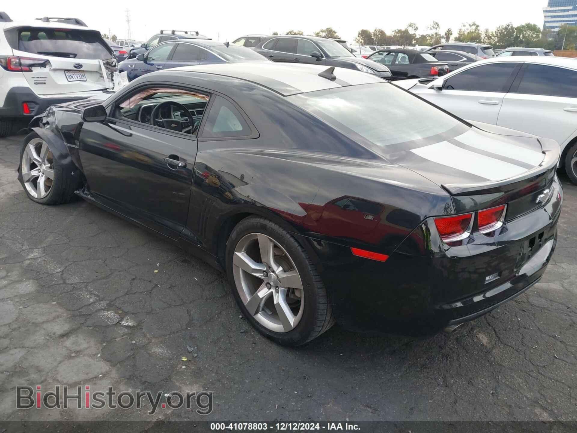 2012 CHEVROLET CAMARO - VIN: 2G1FA1E35C9209950 - Фото 3