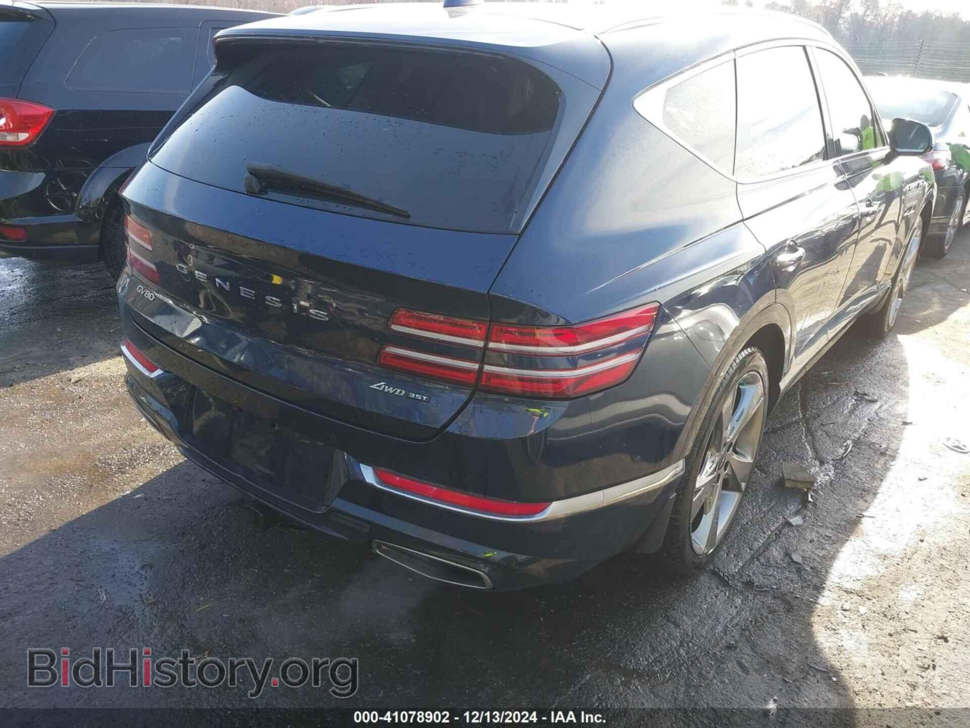 2021 GENESIS GV80 - VIN: KMUHCESC2MU072411 - Фото 4