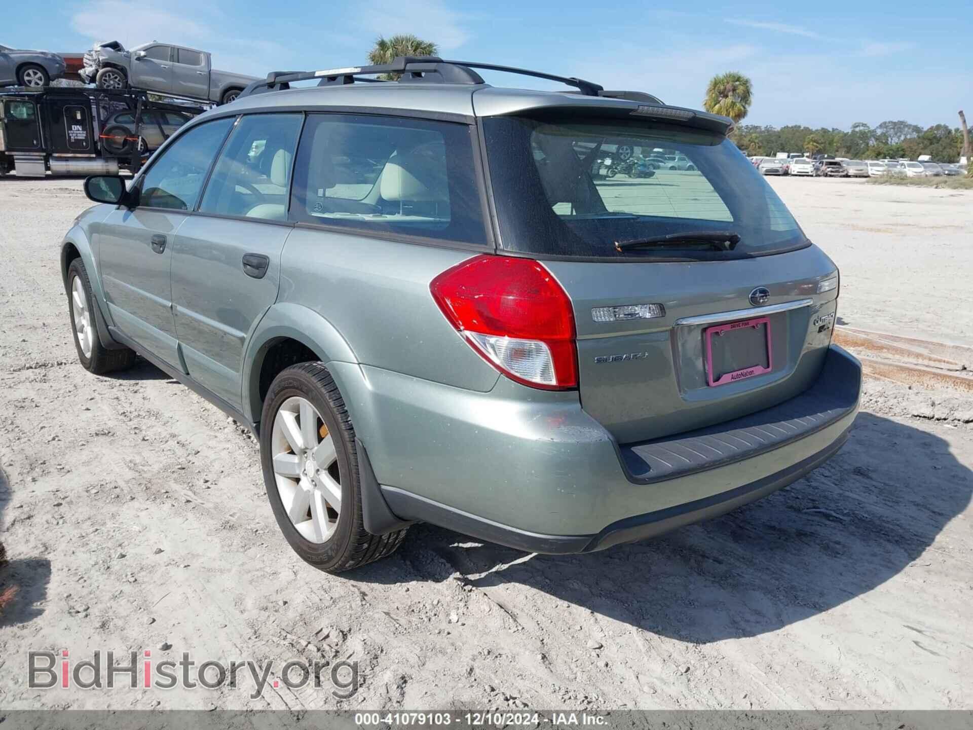 2009 SUBARU OUTBACK - VIN: 4S4BP61C897332090 - Фото 3