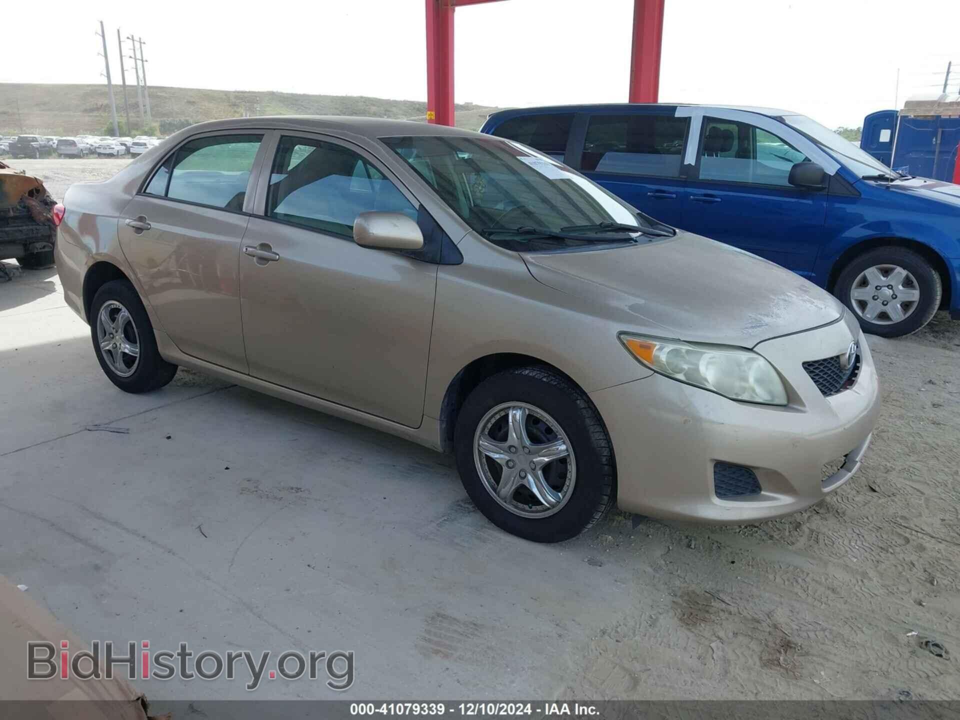 Photo 2T1BU40E79C149122 - TOYOTA COROLLA 2009
