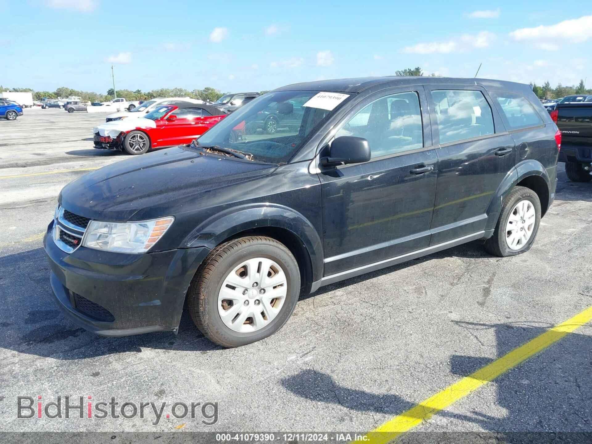 2014 DODGE JOURNEY - VIN: 3C4PDCAB8ET165504 - Фото 2