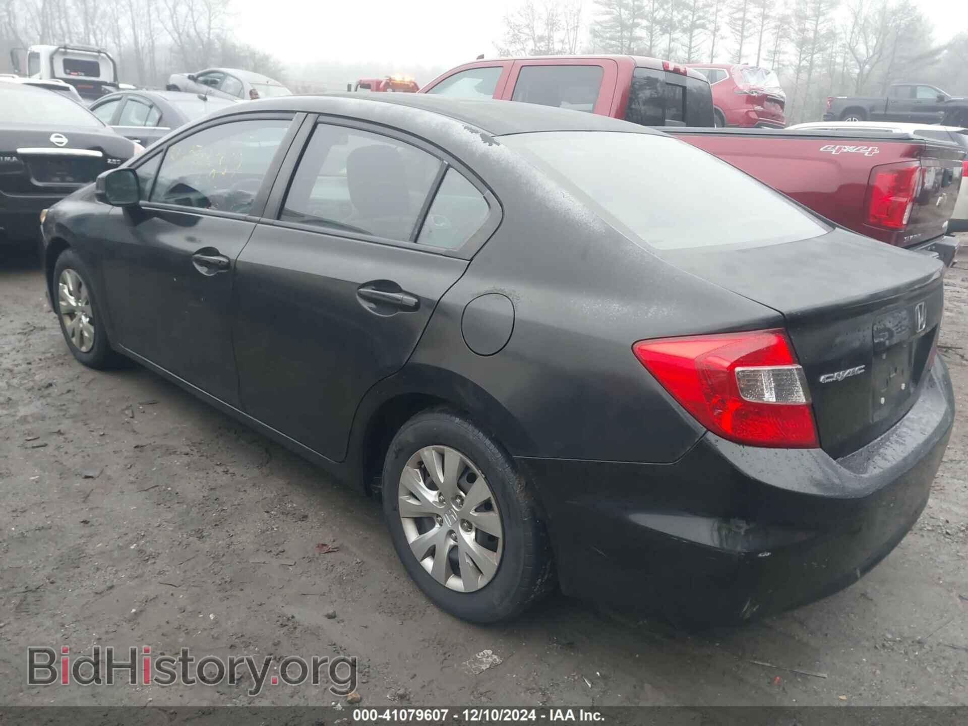 2012 HONDA CIVIC - VIN: 2HGFB2F54CH566943 - Фото 3