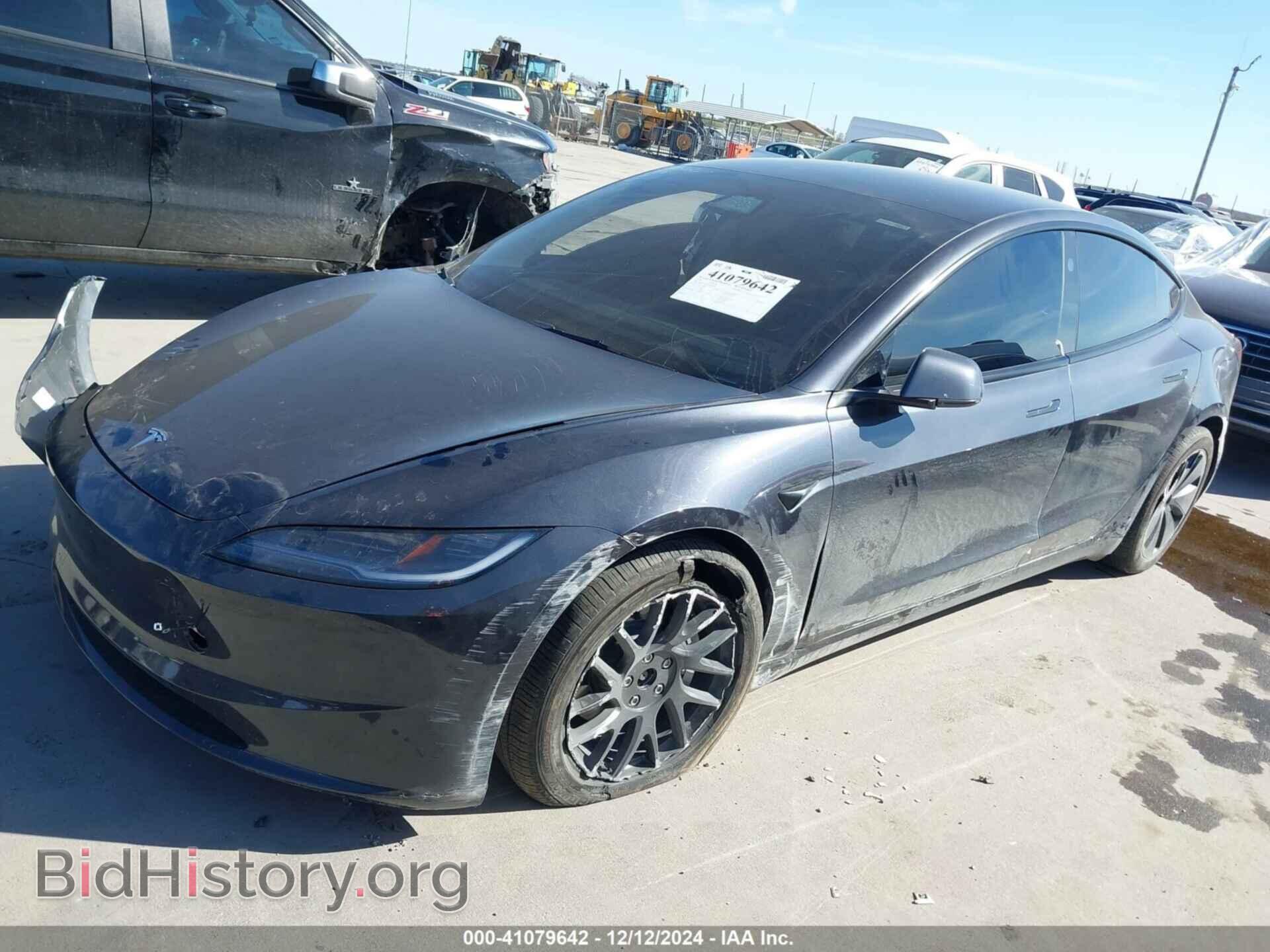 2024 TESLA MODEL 3 - VIN: 5YJ3E1EBXRF789058 - Фото 2