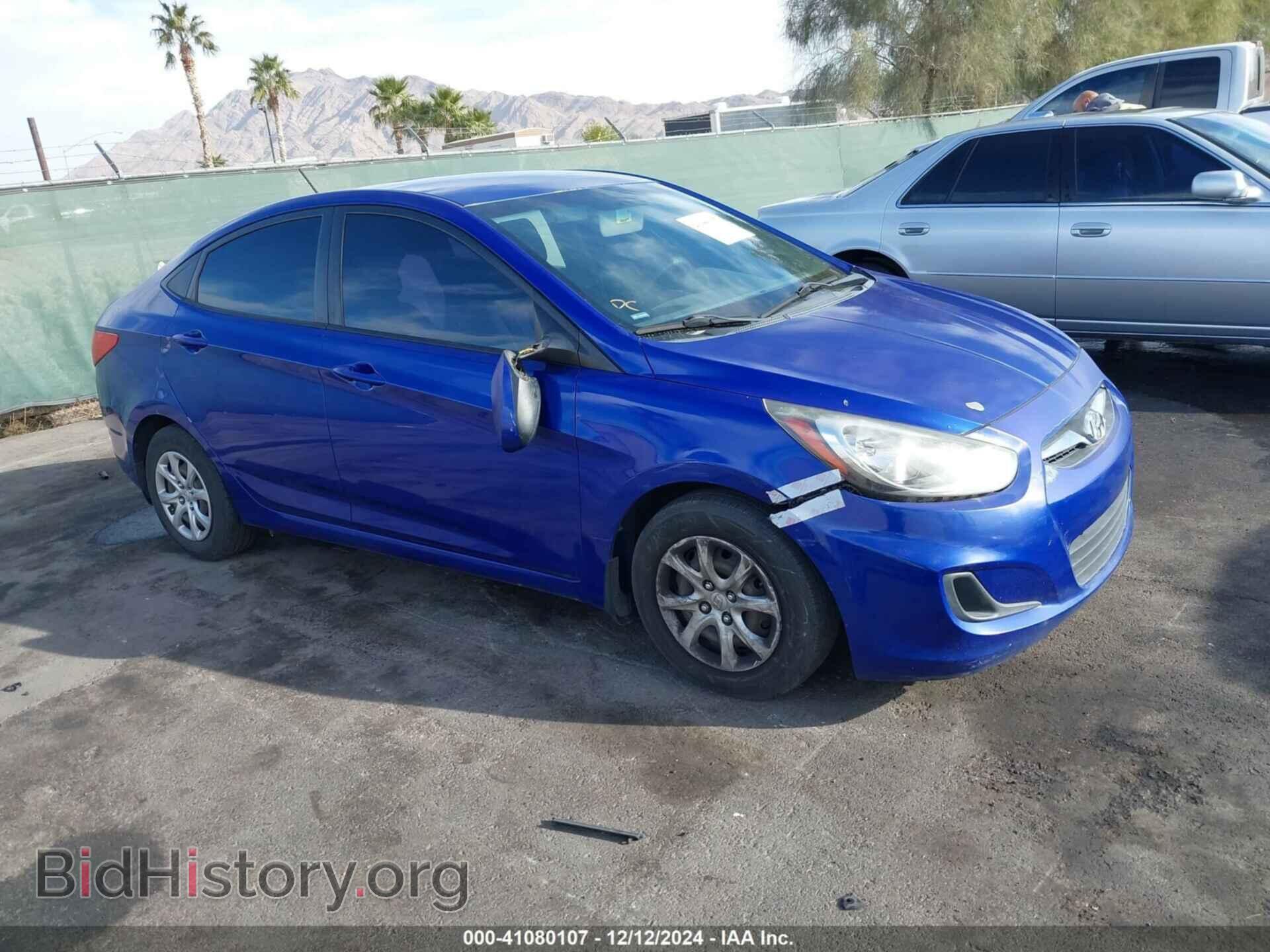Photo KMHCT4AE6DU415775 - HYUNDAI ACCENT 2013