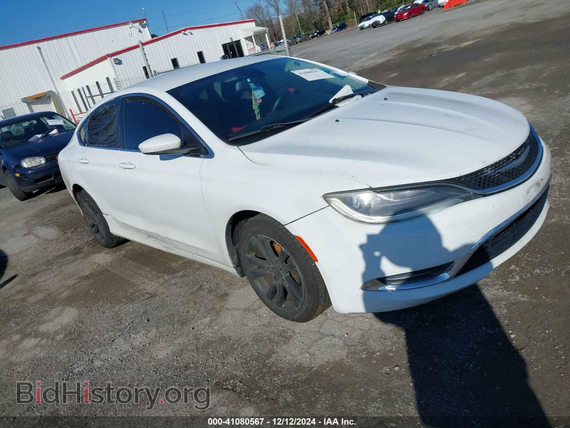 Фотография 1C3CCCAB4FN580634 - CHRYSLER 200 2015