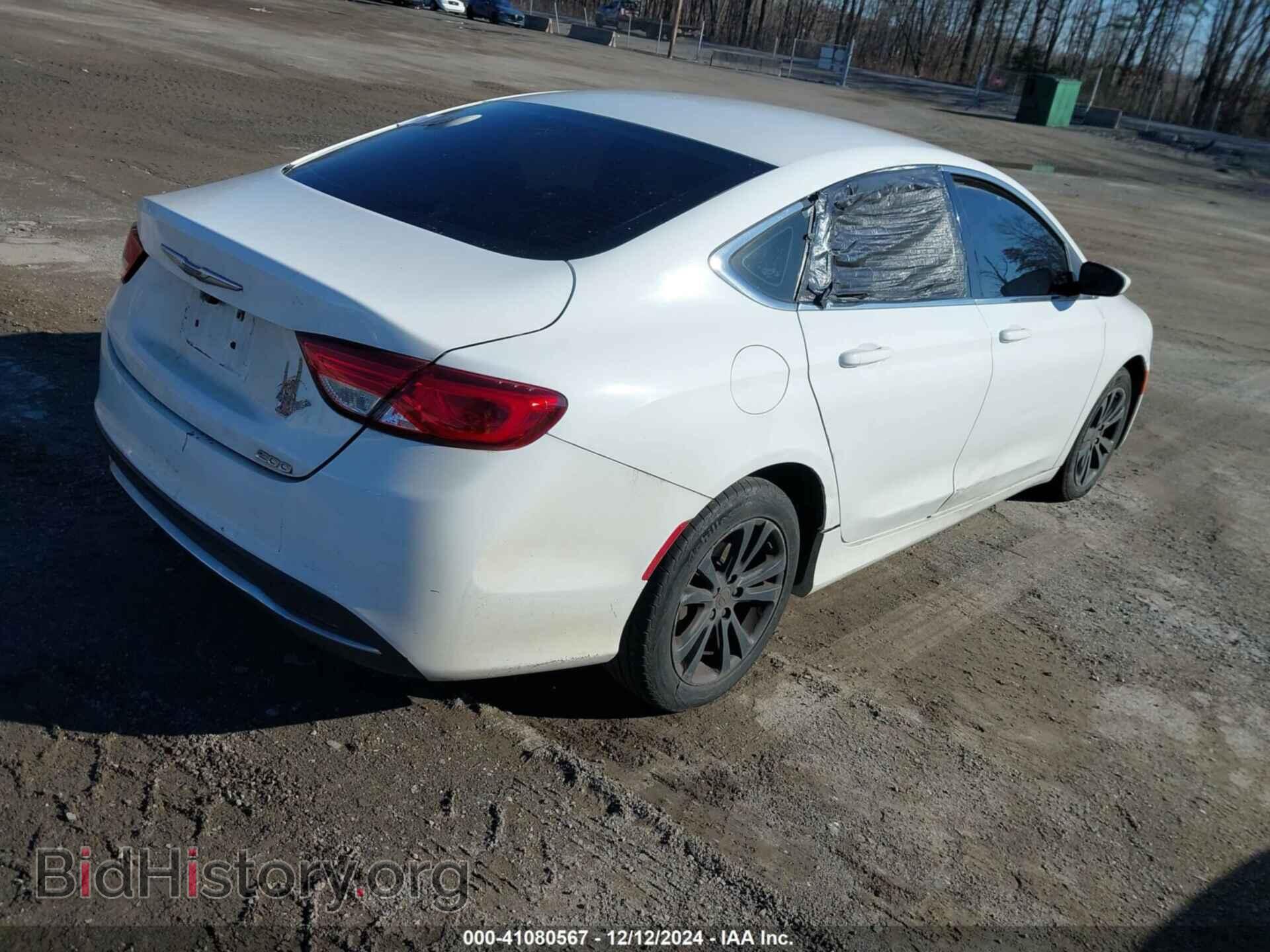 2015 CHRYSLER 200 - VIN: 1C3CCCAB4FN580634 - Фото 4