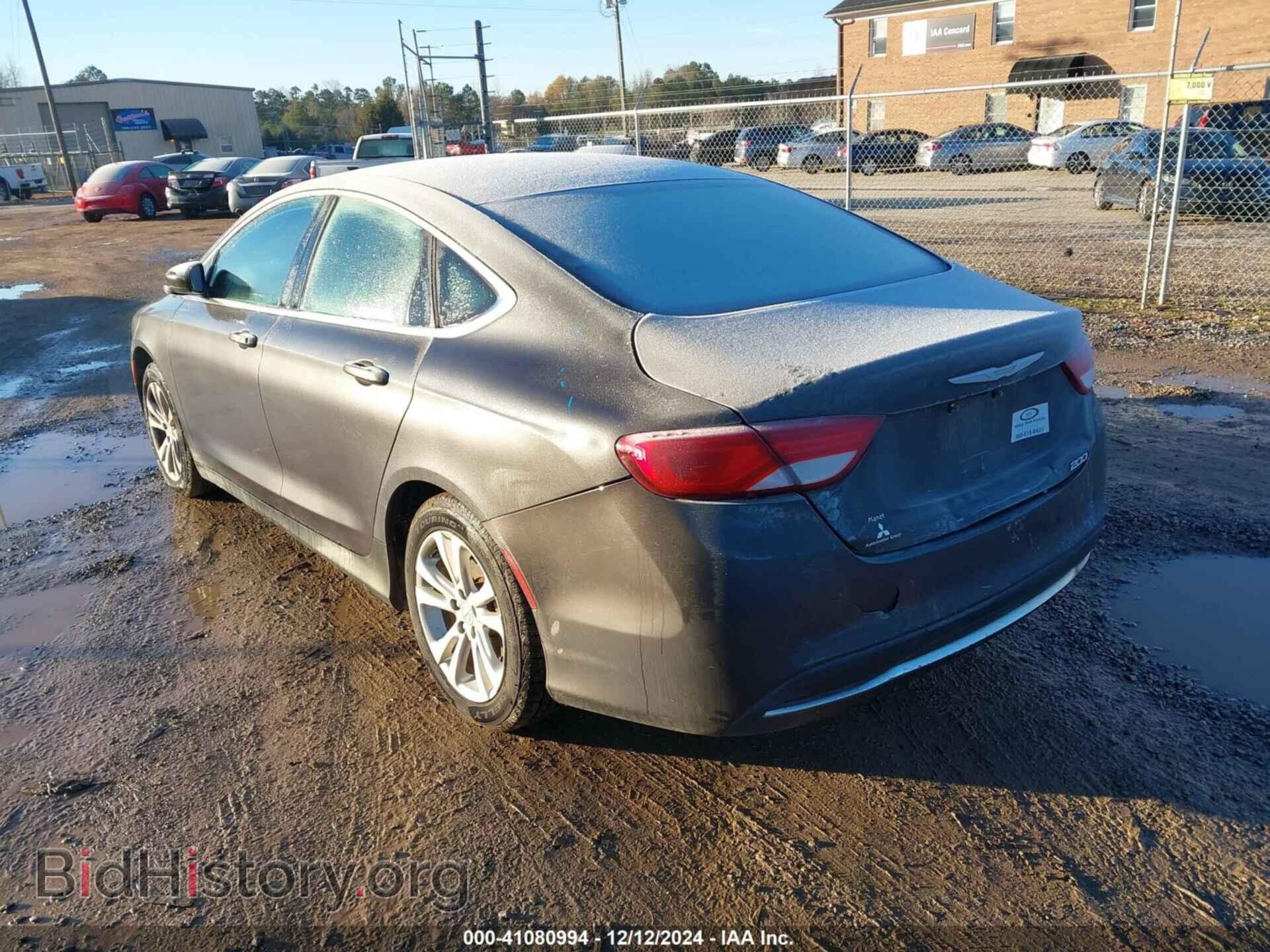 2015 CHRYSLER 200 - VIN: 1C3CCCAB7FN641068 - Фото 3