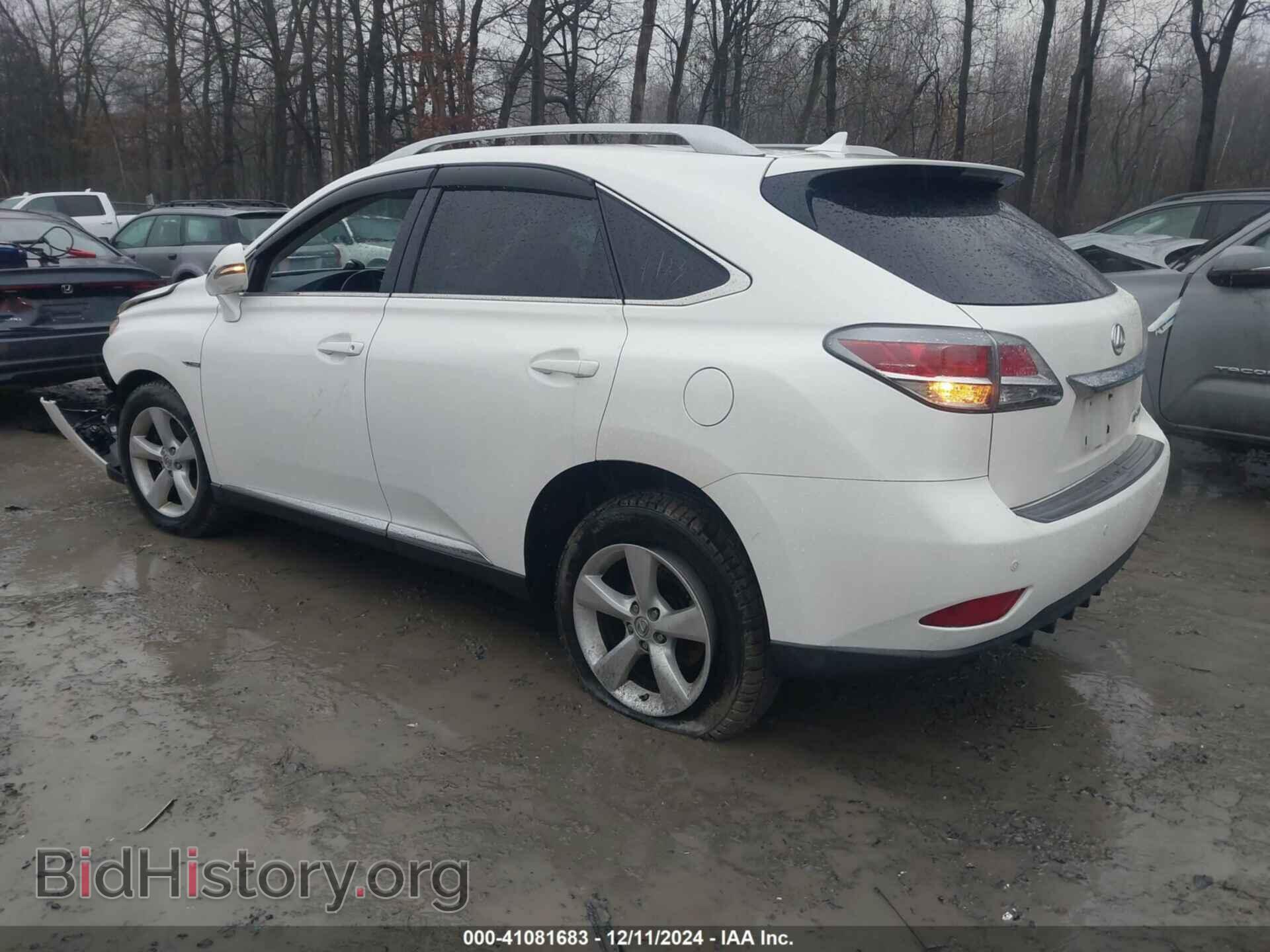 2013 LEXUS RX 350 - VIN: 2T2BK1BAXDC161185 - Фото 3