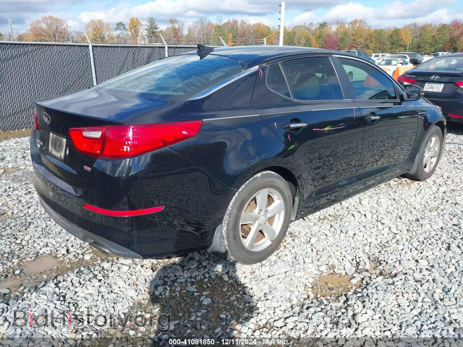 2015 KIA OPTIMA - VIN: 5XXGM4A77FG501738 - Фото 4