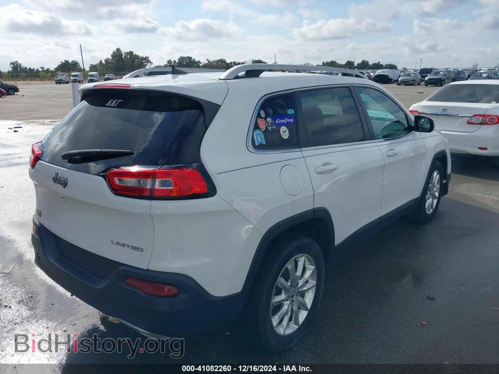 2016 JEEP CHEROKEE - VIN: 1C4PJLDS1GW172814 - Фото 4