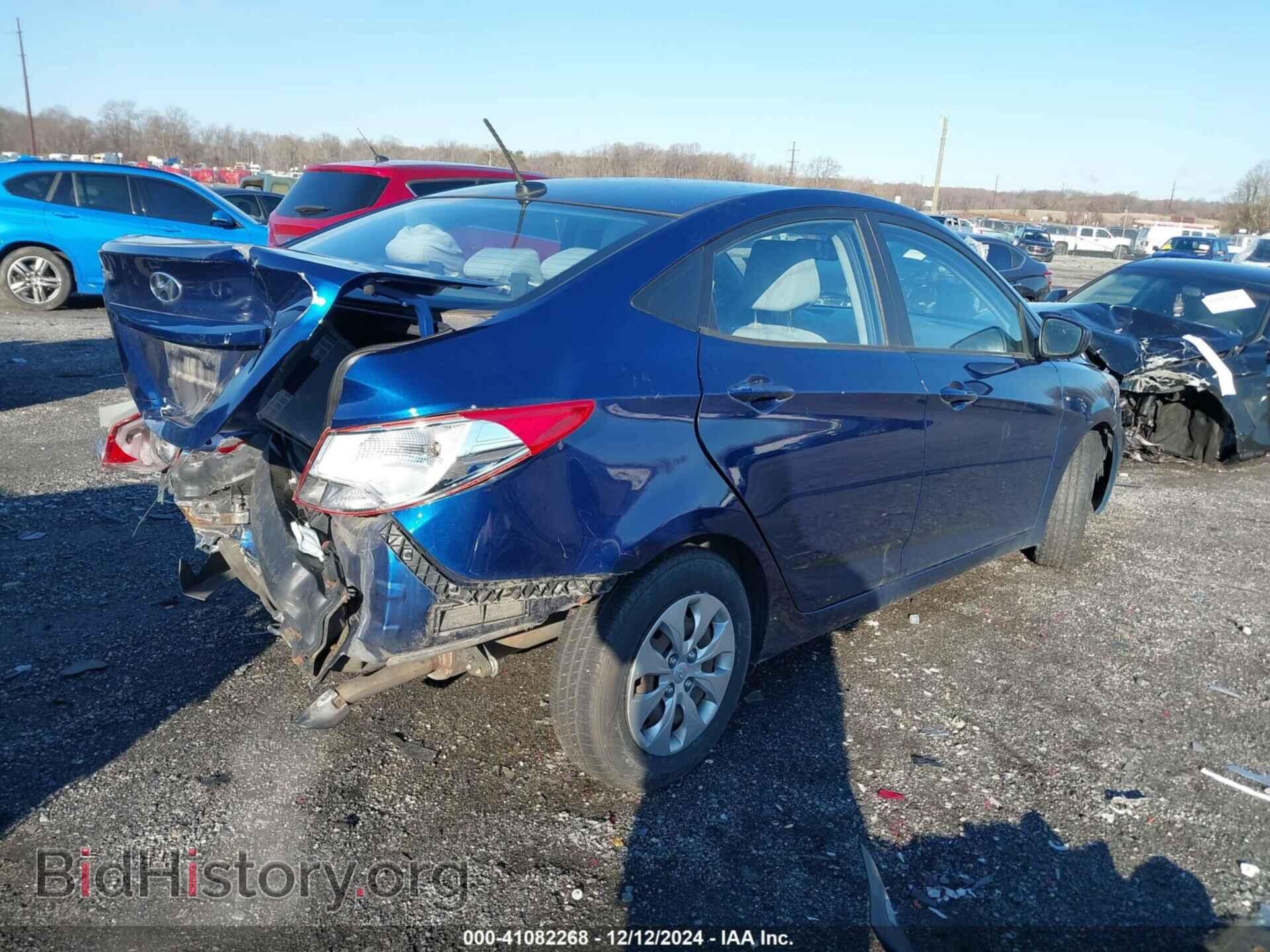2015 HYUNDAI ACCENT - VIN: KMHCT4AE6FU916149 - Фото 4