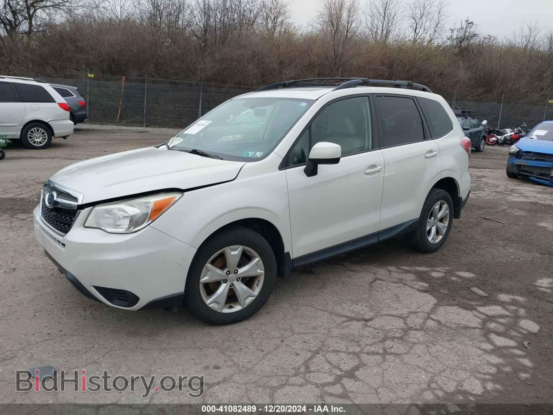 2014 SUBARU FORESTER - VIN: JF2SJAEC3EH552925 - Фото 2