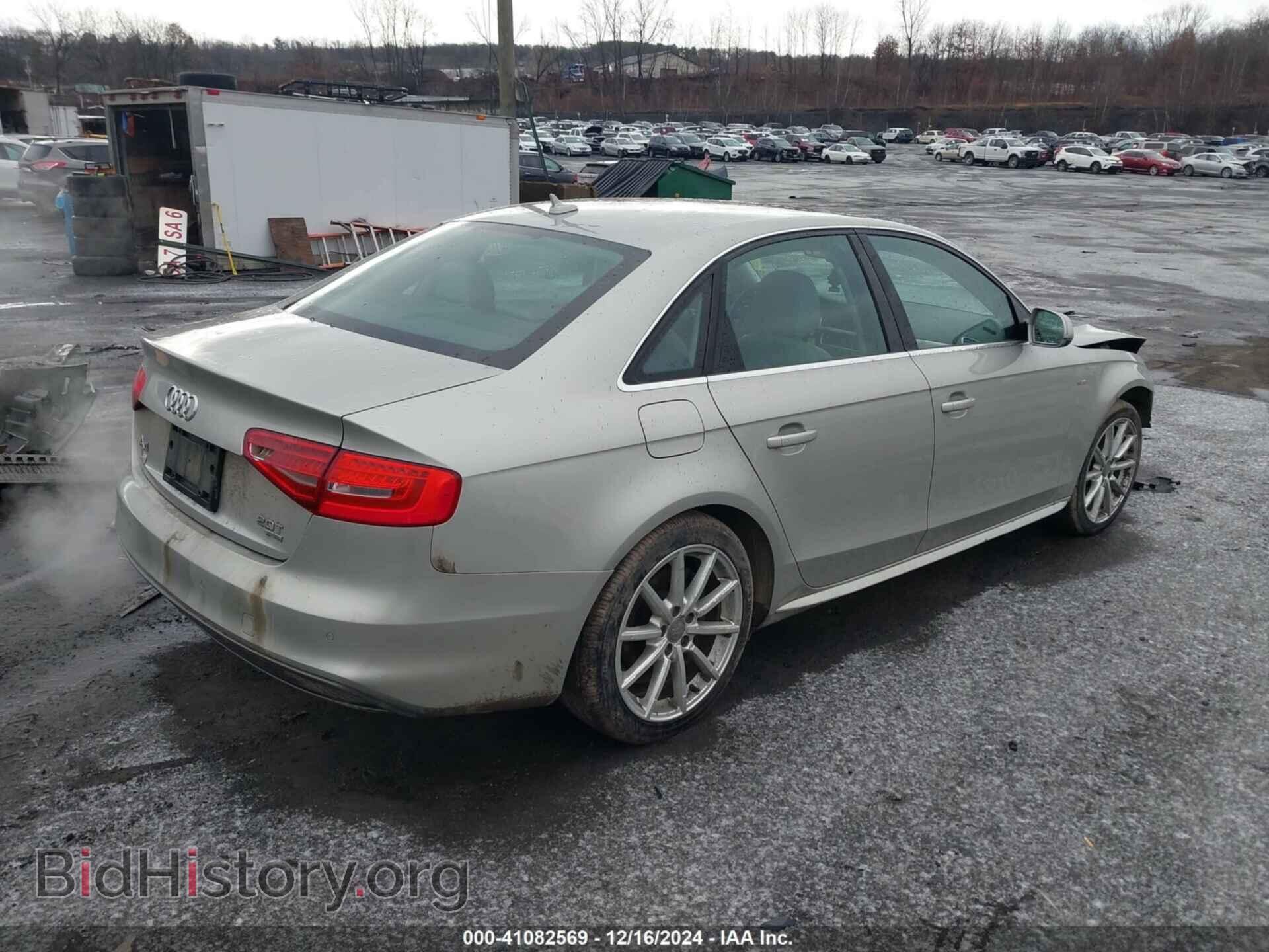2014 AUDI A4 - VIN: WAUFFAFL7EA075034 - Фото 4