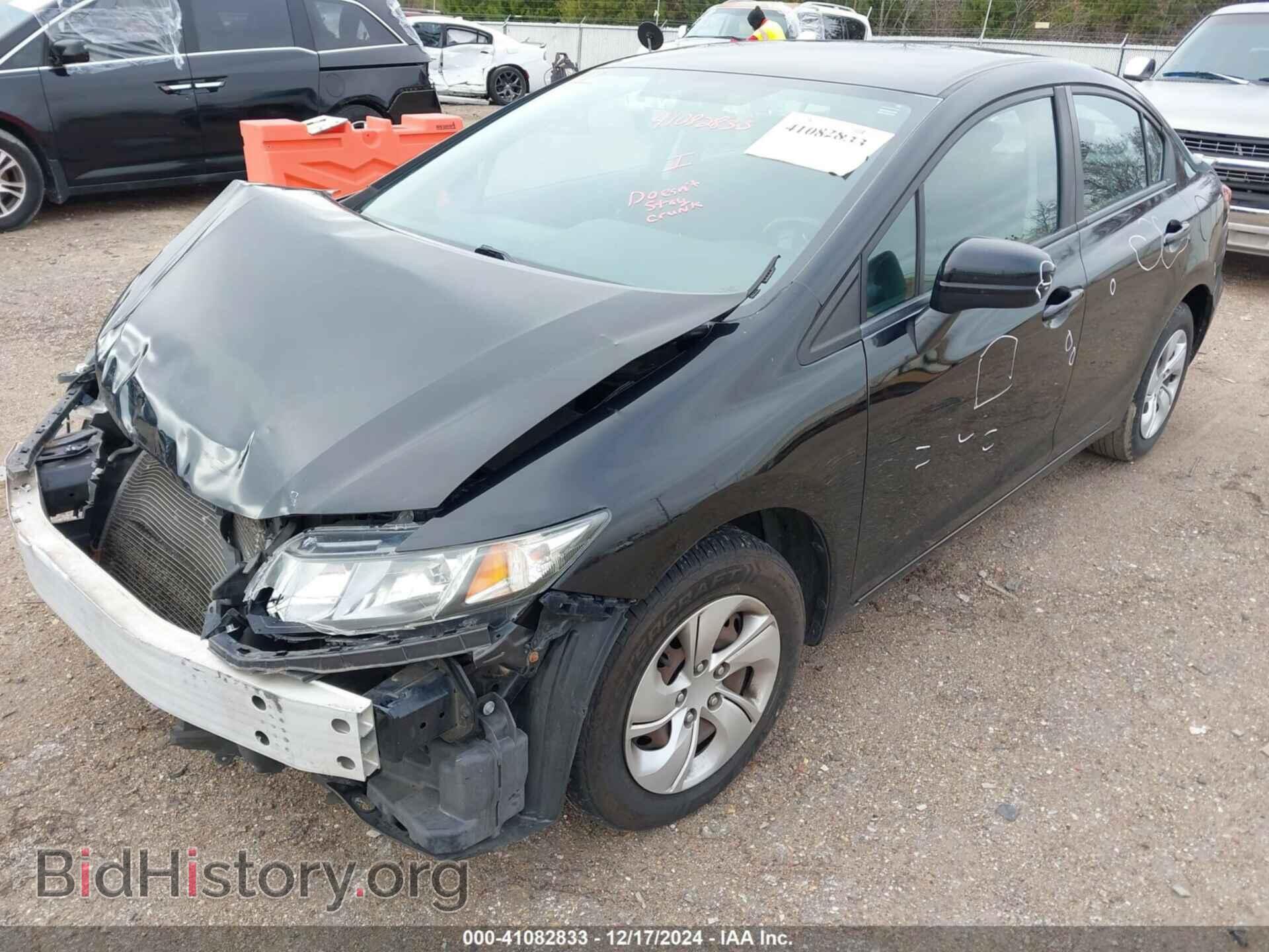 2014 HONDA CIVIC - VIN: 19XFB2F5XEE236818 - Фото 2