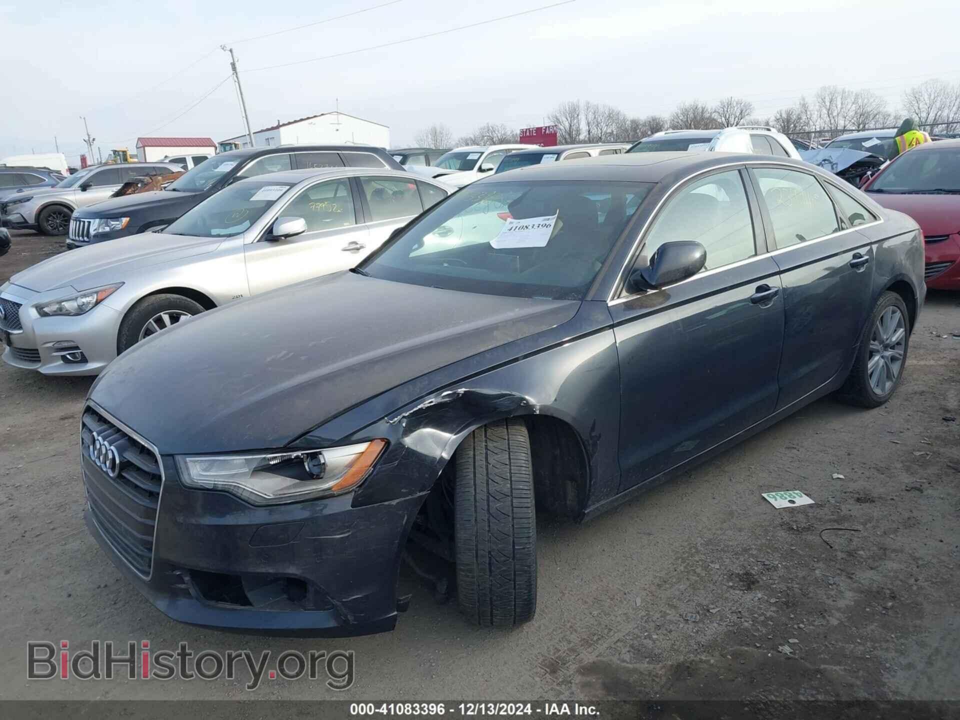 2013 AUDI A6 - VIN: WAUGFAFC7DN104866 - Фото 2