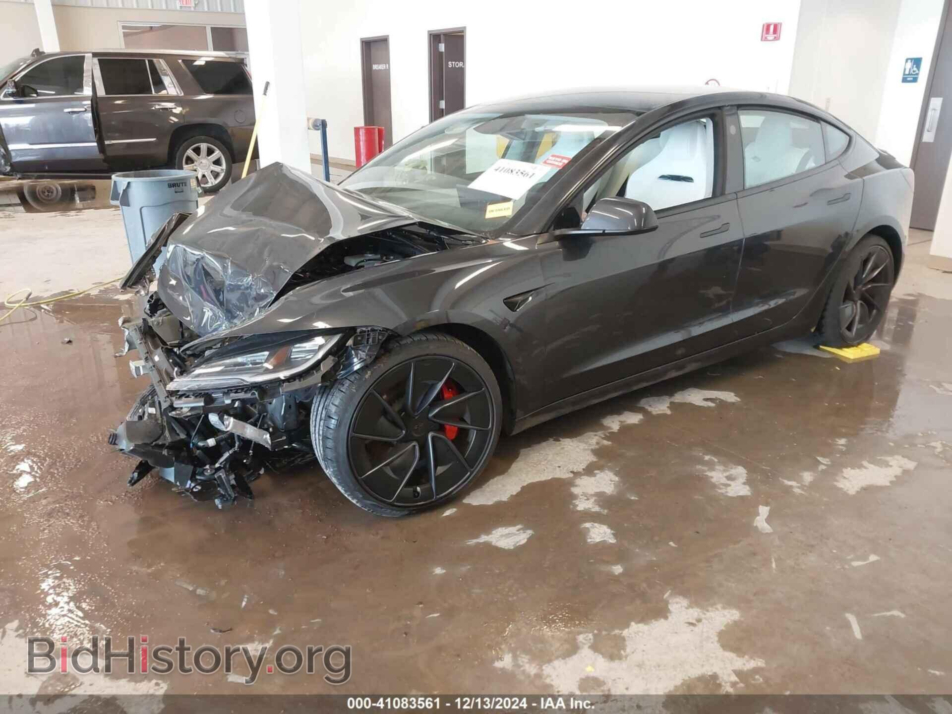 2024 TESLA MODEL 3 - VIN: 5YJ3E1ET5RF783712 - Фото 2