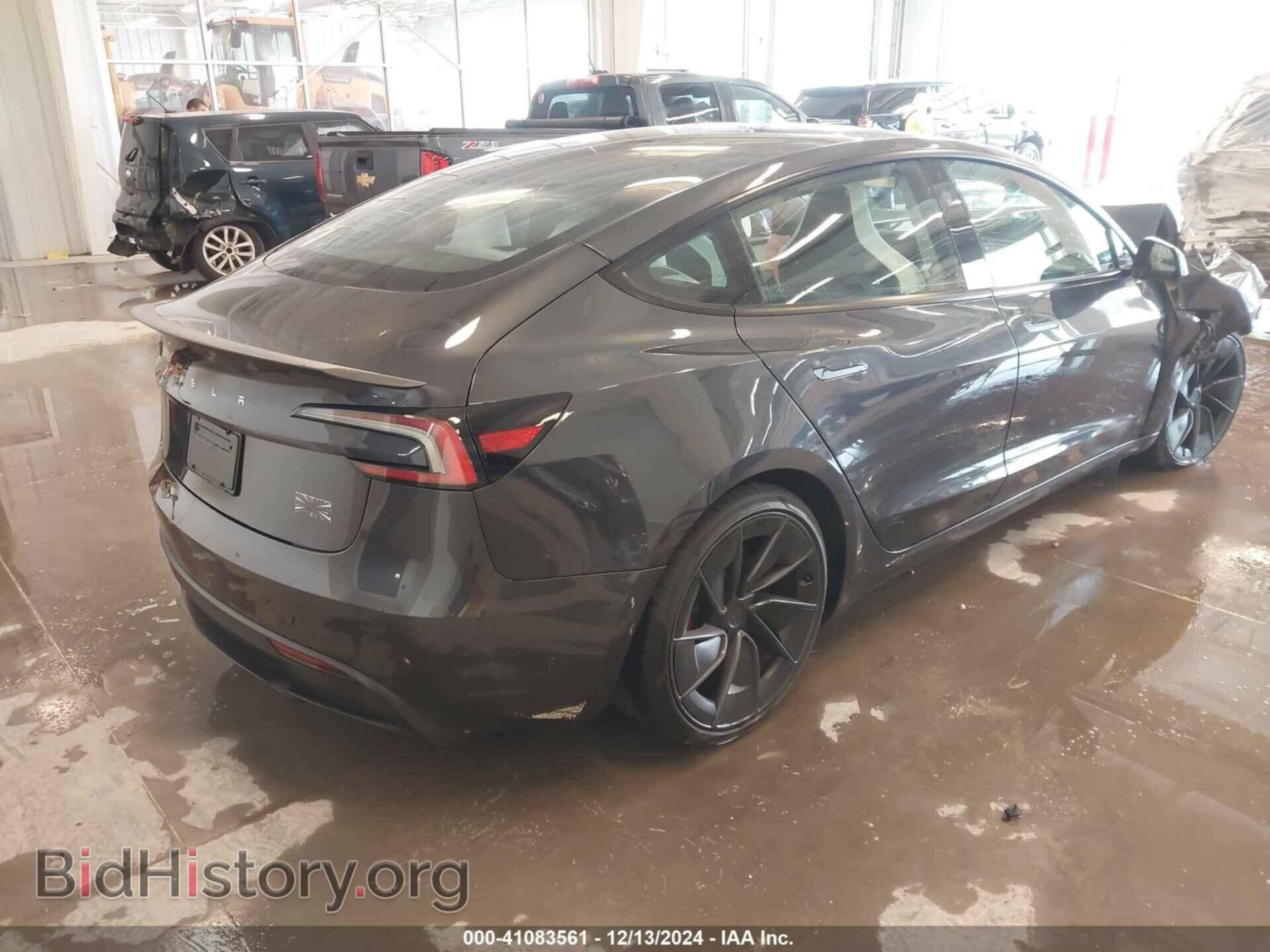2024 TESLA MODEL 3 - VIN: 5YJ3E1ET5RF783712 - Фото 4
