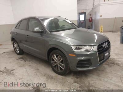 2017 Audi Q3 2.0T Premium, gray — VIN WA1ECCFS2HR003202, IAAI