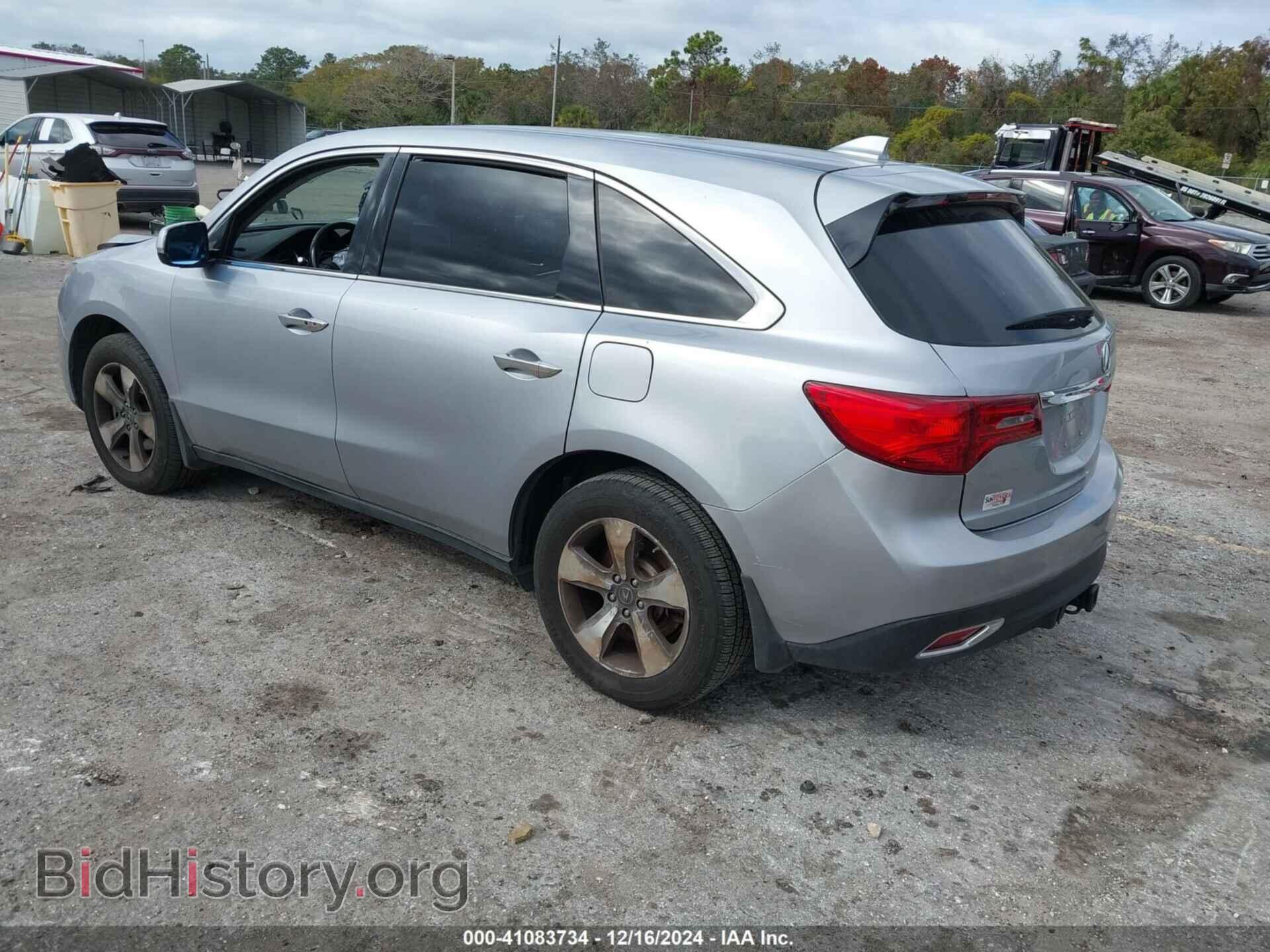 2016 ACURA MDX - VIN: 5FRYD3H2XGB003089 - Фото 3