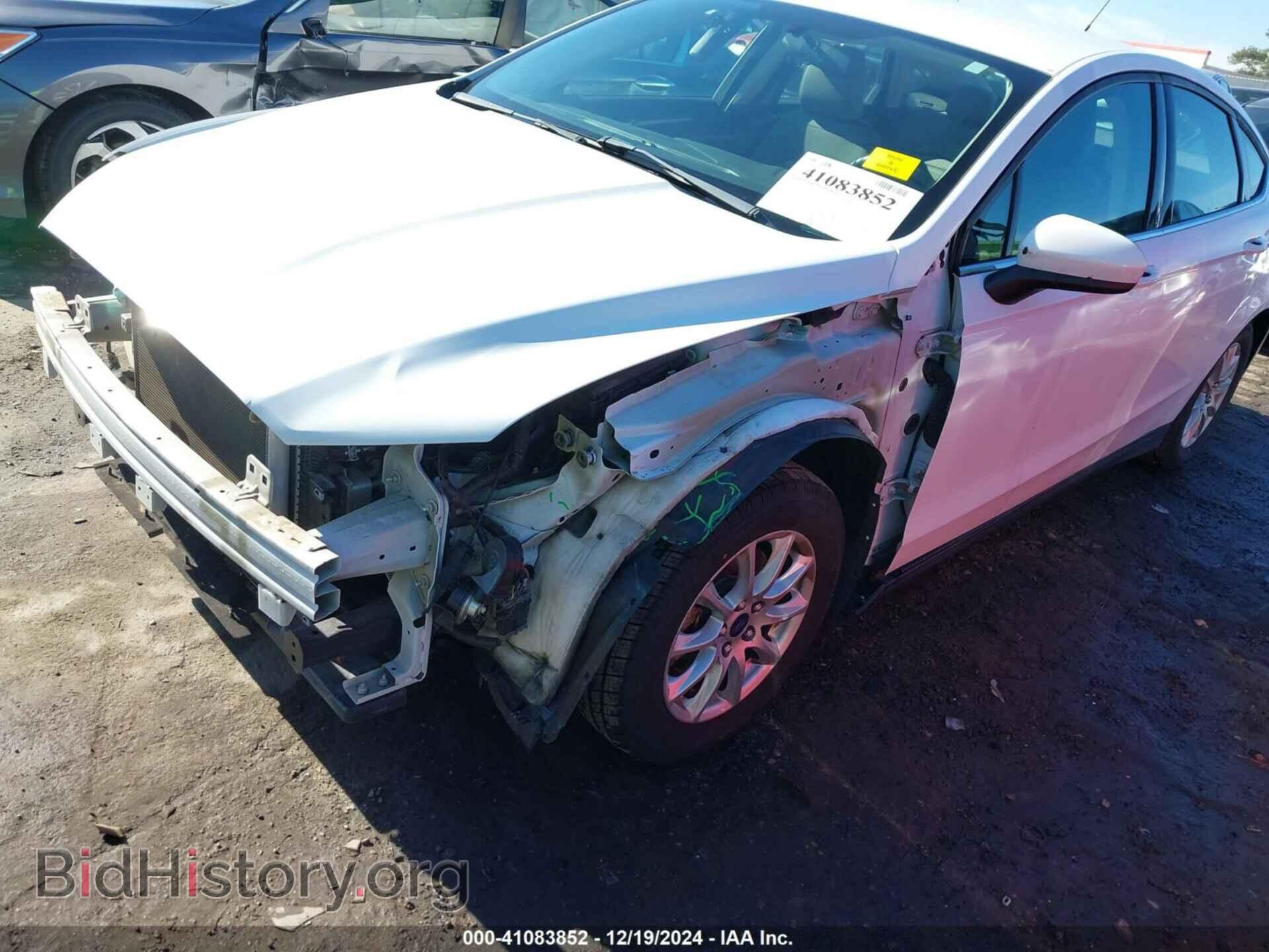 2016 FORD FUSION - VIN: 3FA6P0G75GR332749 - Фото 2