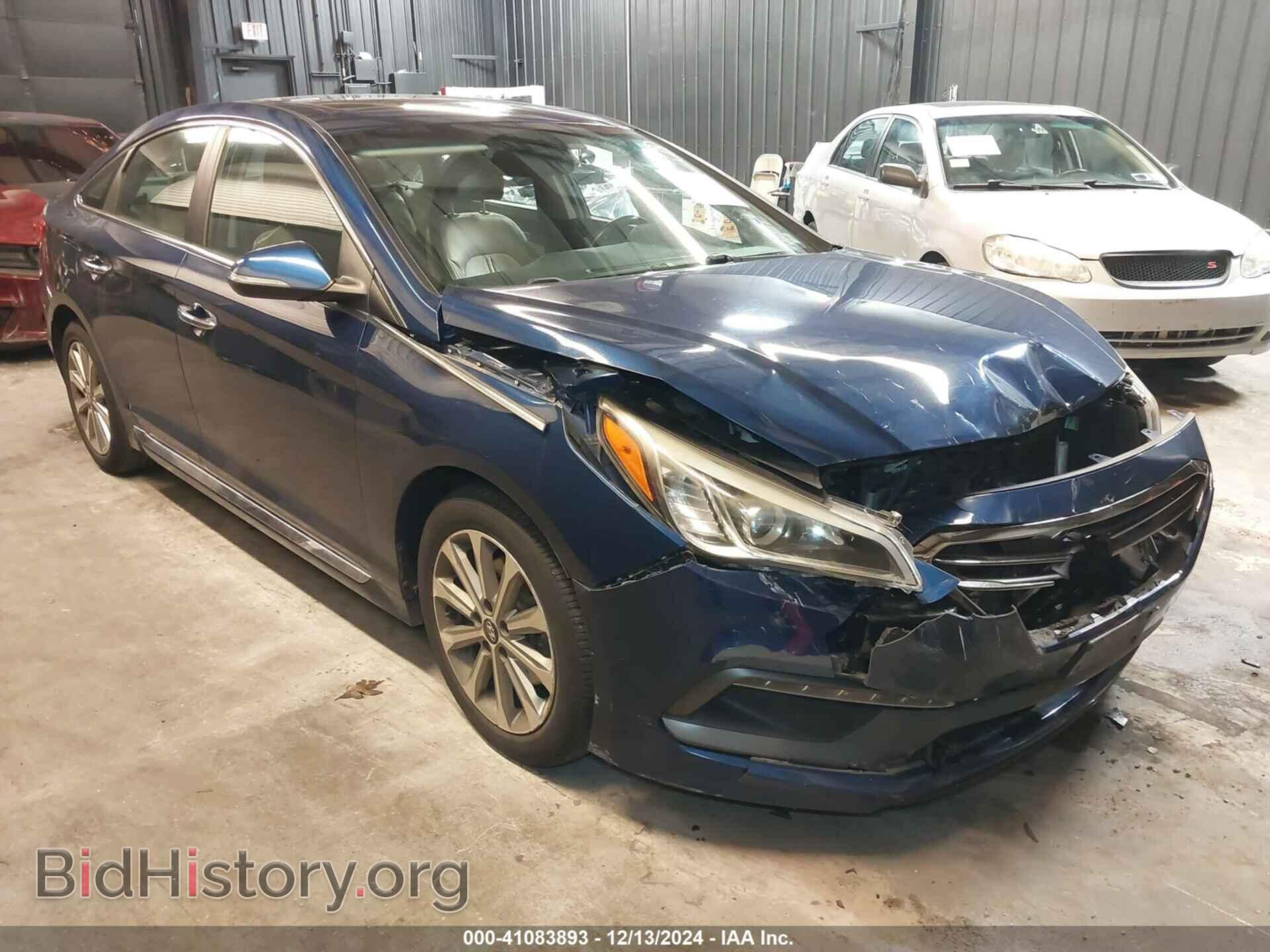 Photo 5NPE34AF4HH439062 - HYUNDAI SONATA 2017