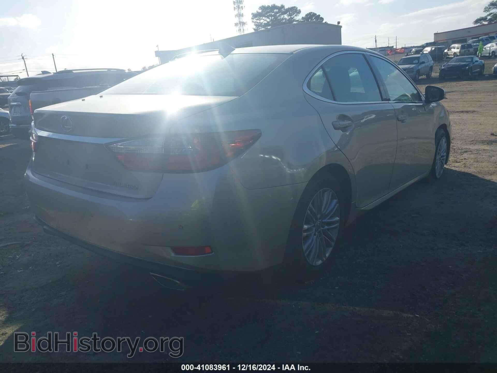 2016 LEXUS ES 350 - VIN: 58ABK1GG1GU017439 - Фото 4