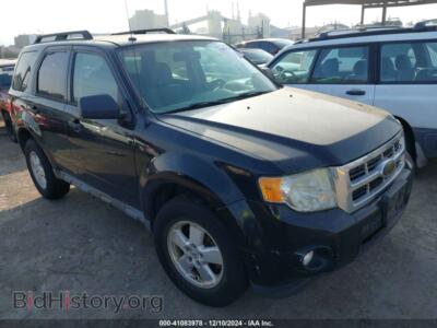 2010 Ford ESCAPE XLT, black — VIN 1FMCU0DG0AKC84885, IAAI