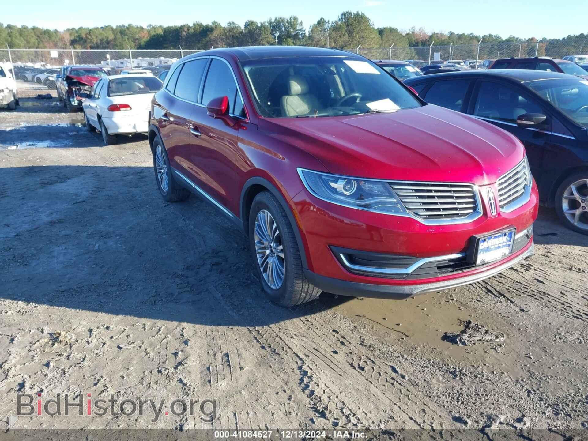 Фотография 2LMPJ6LR6HBL50168 - LINCOLN MKX 2017
