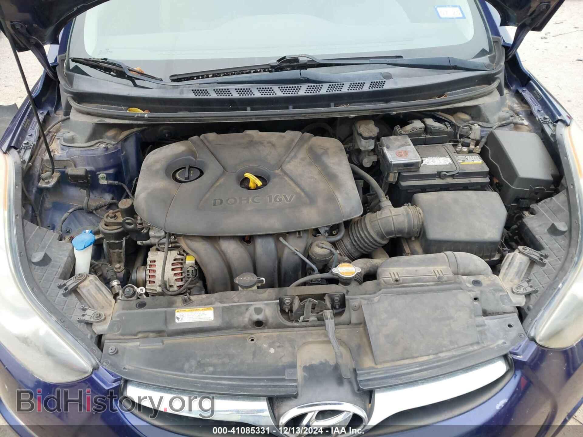 2012 HYUNDAI ELANTRA - VIN: 5NPDH4AE6CH095974 - Фото 10