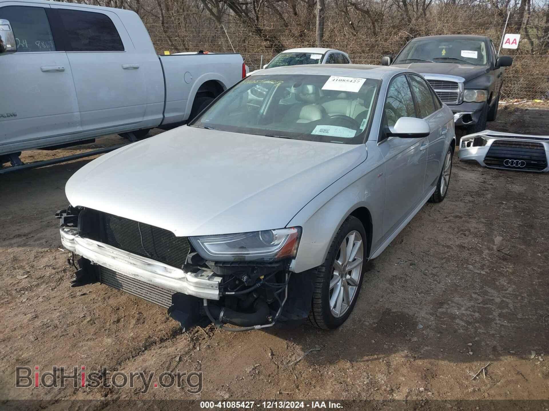2014 AUDI A4 - VIN: WAUFFAFL2EN013355 - Фото 2