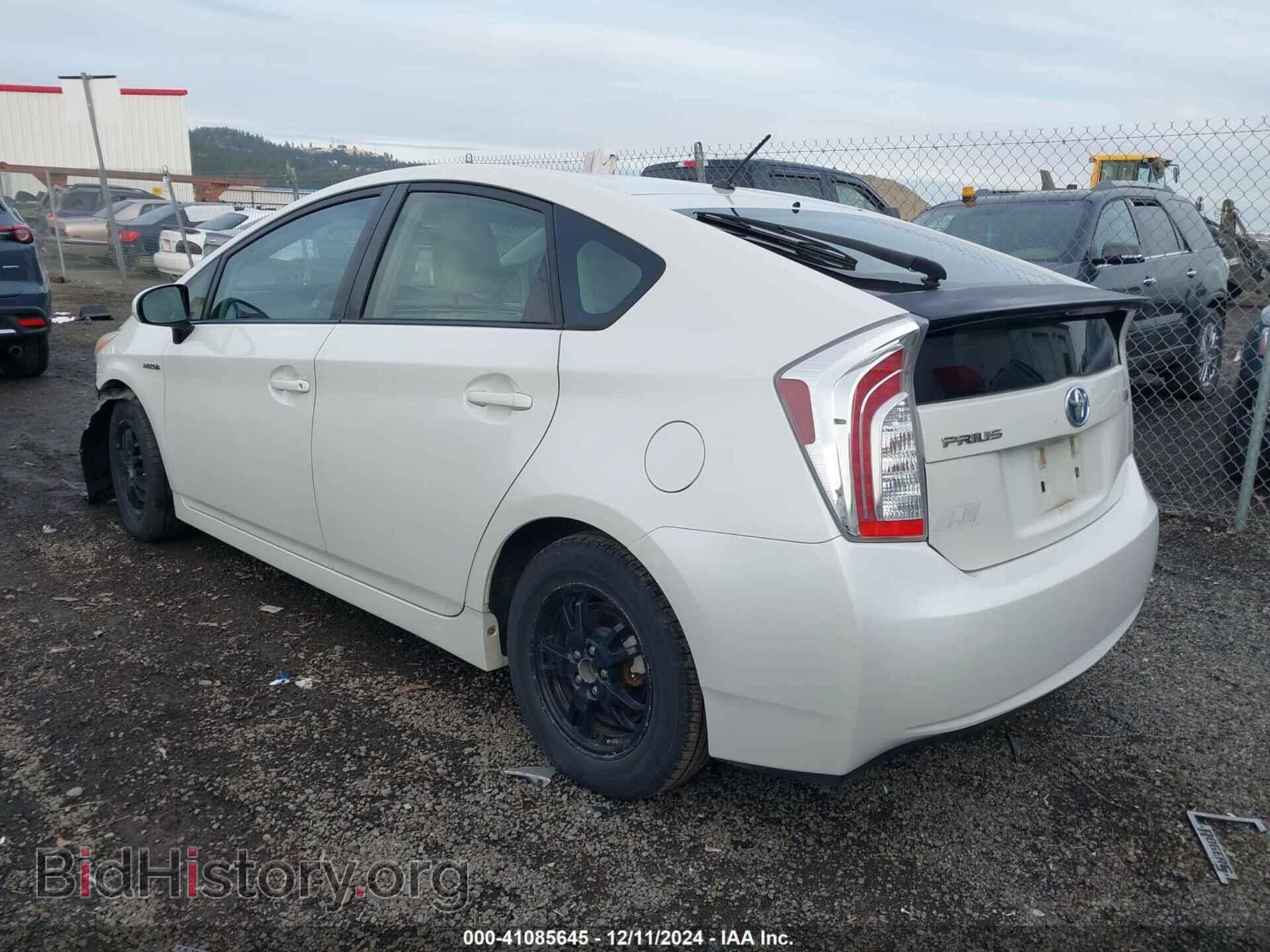 2012 TOYOTA PRIUS - VIN: JTDKN3DU0C5436637 - Фото 3
