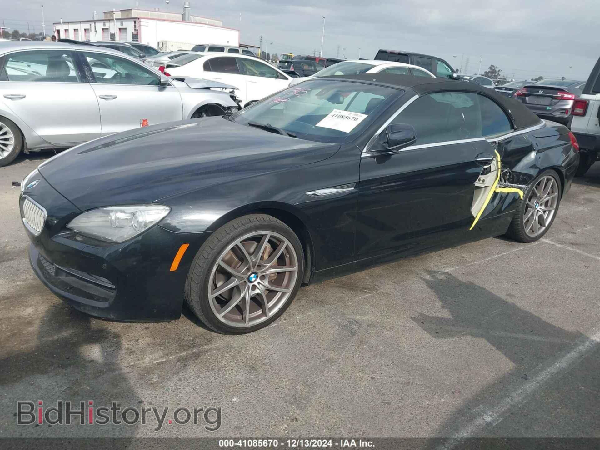 2012 BMW 650I - VIN: WBALZ3C59CDL72345 - Фото 2