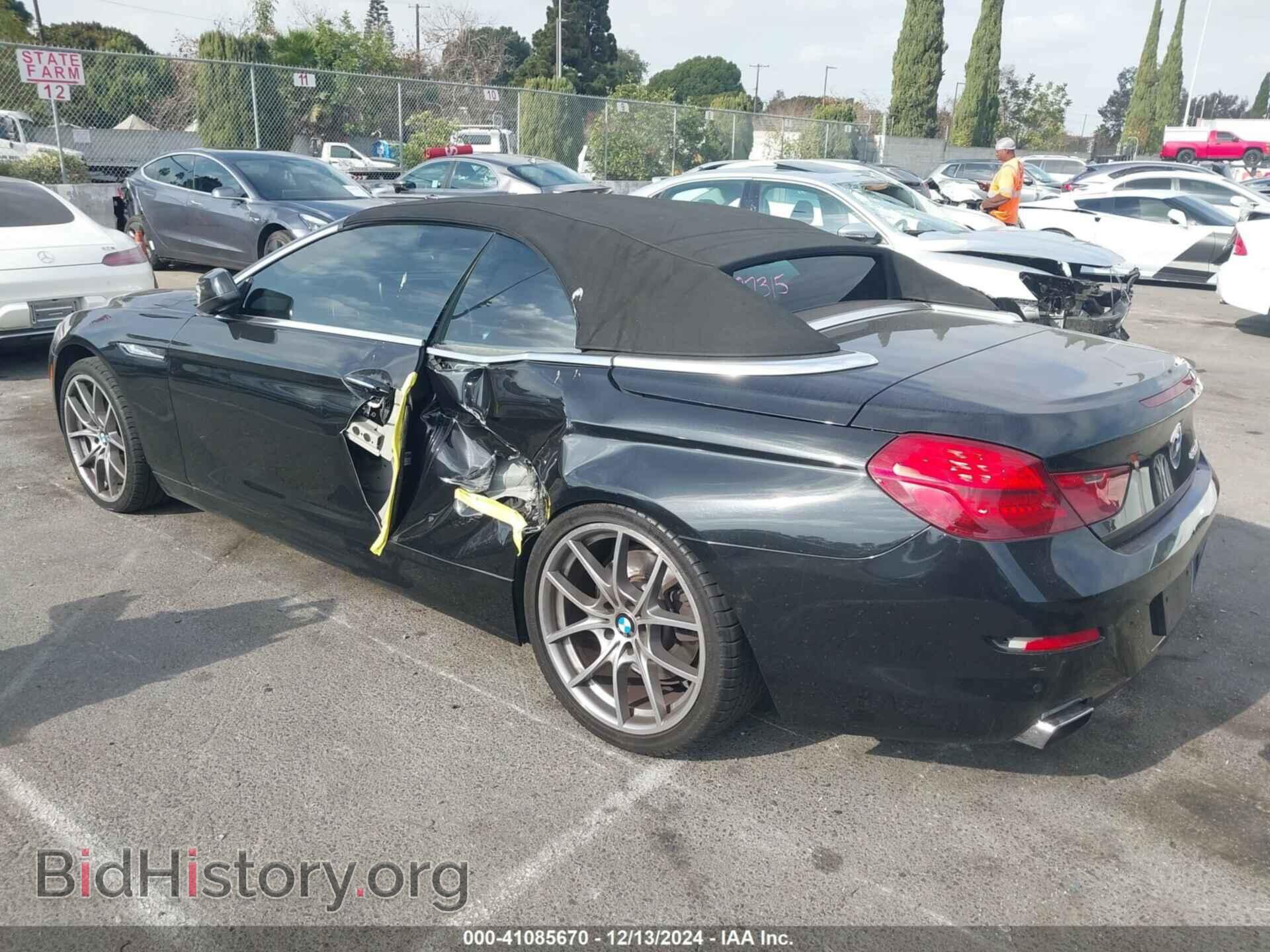 2012 BMW 650I - VIN: WBALZ3C59CDL72345 - Фото 3