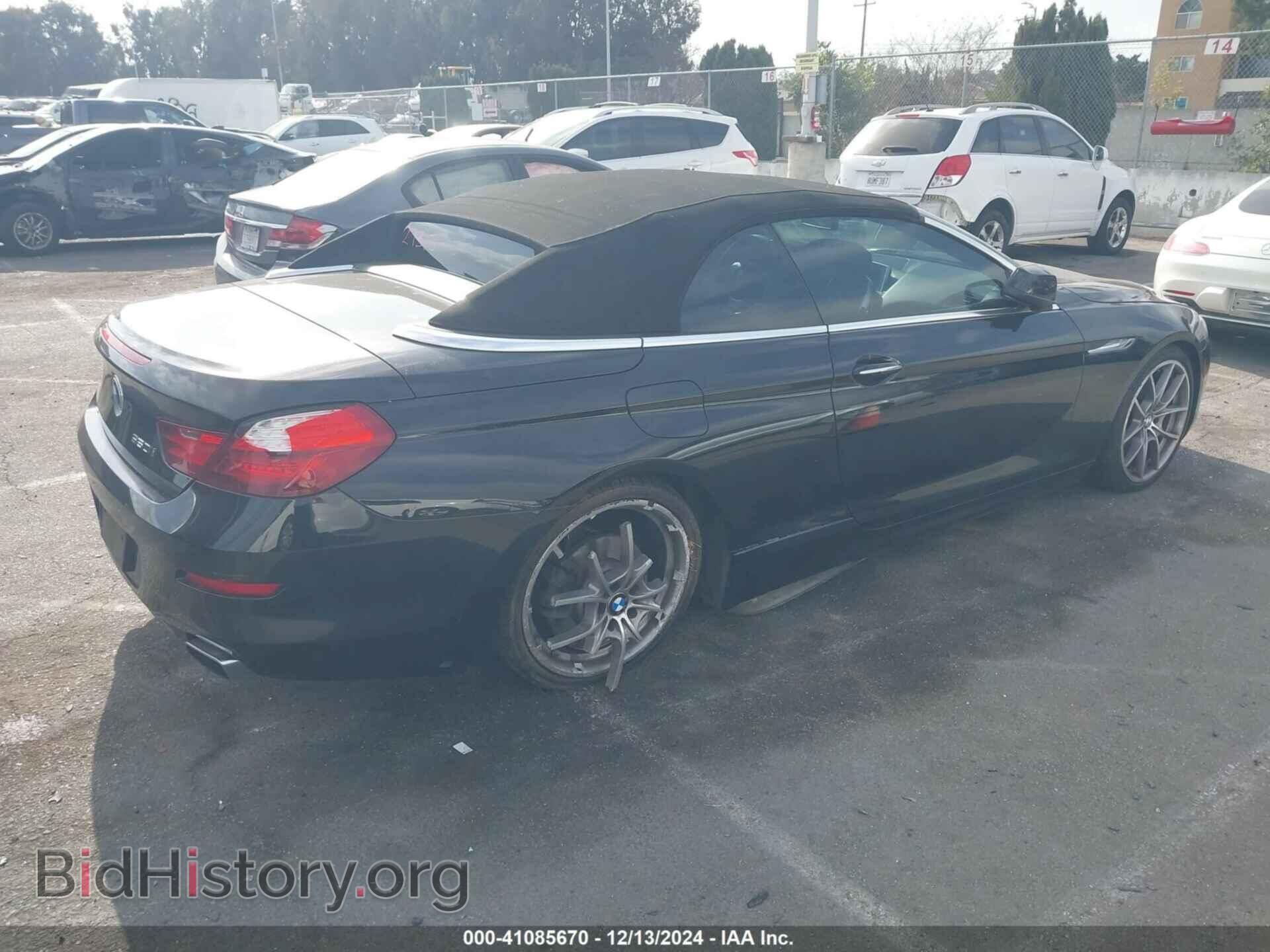 2012 BMW 650I - VIN: WBALZ3C59CDL72345 - Фото 4