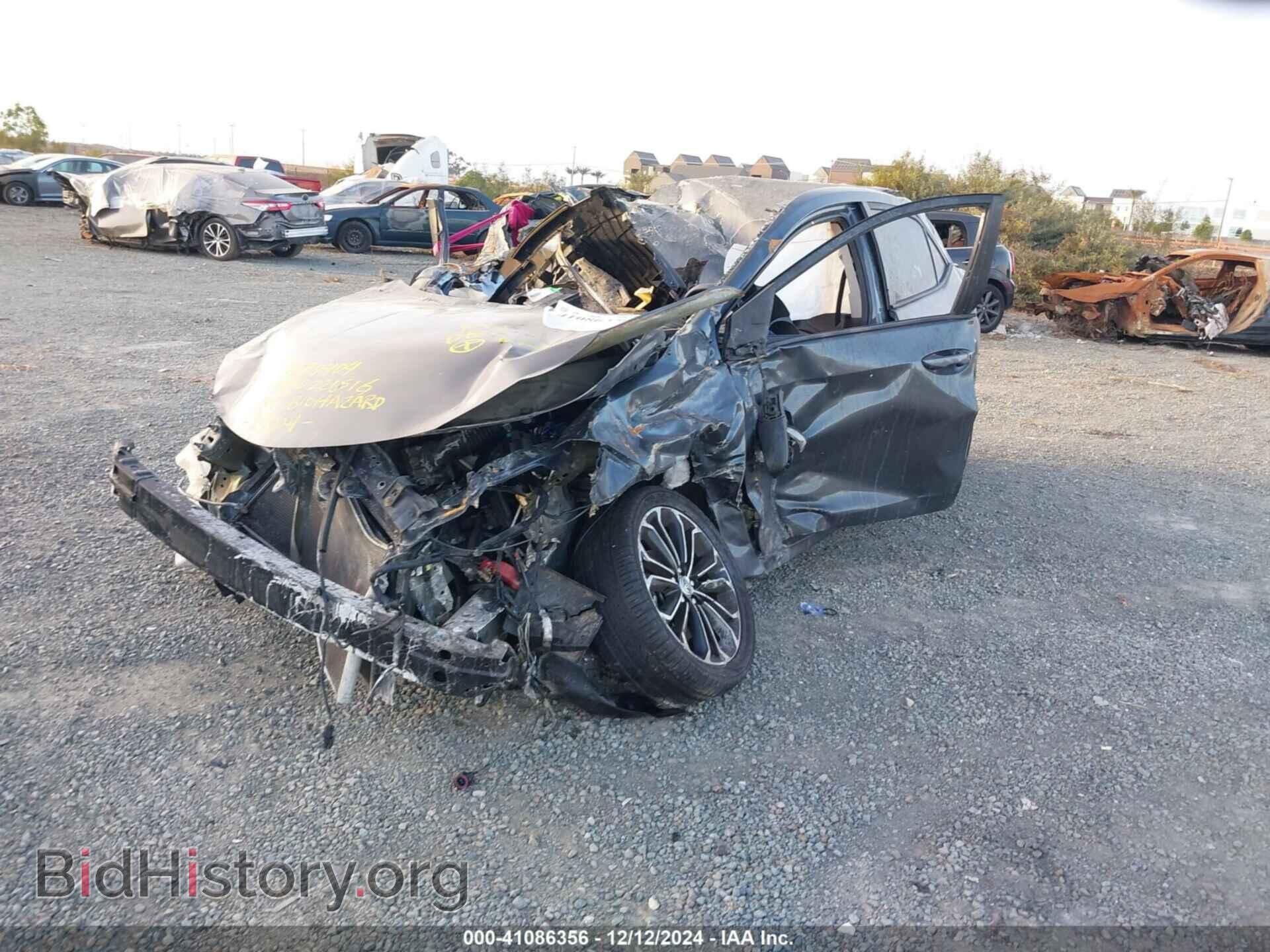 2016 TOYOTA COROLLA - VIN: 5YFBURHE5GP410892 - Фото 2